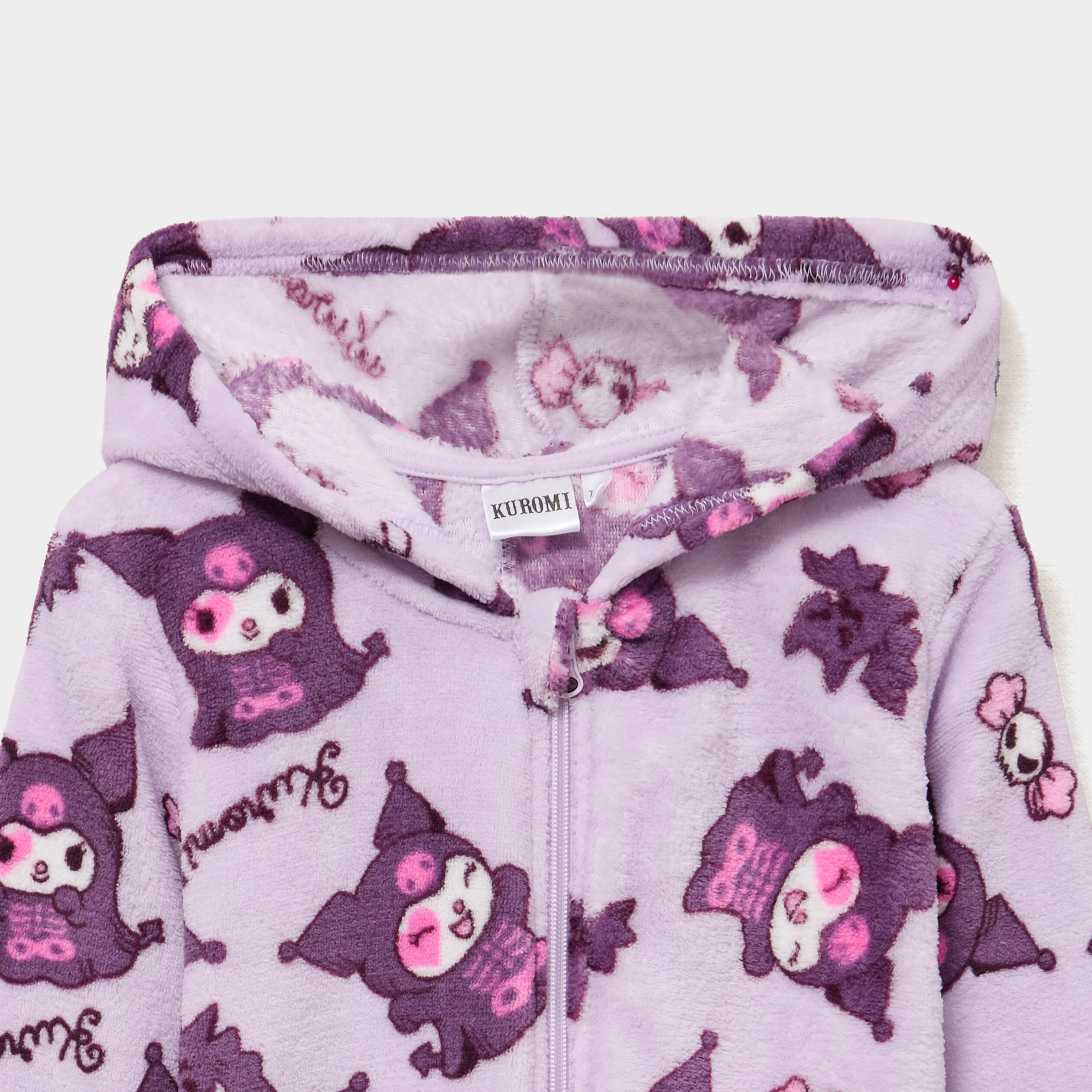 Combinaison de pyjama Hello Kitty Kuromi violet clair fille