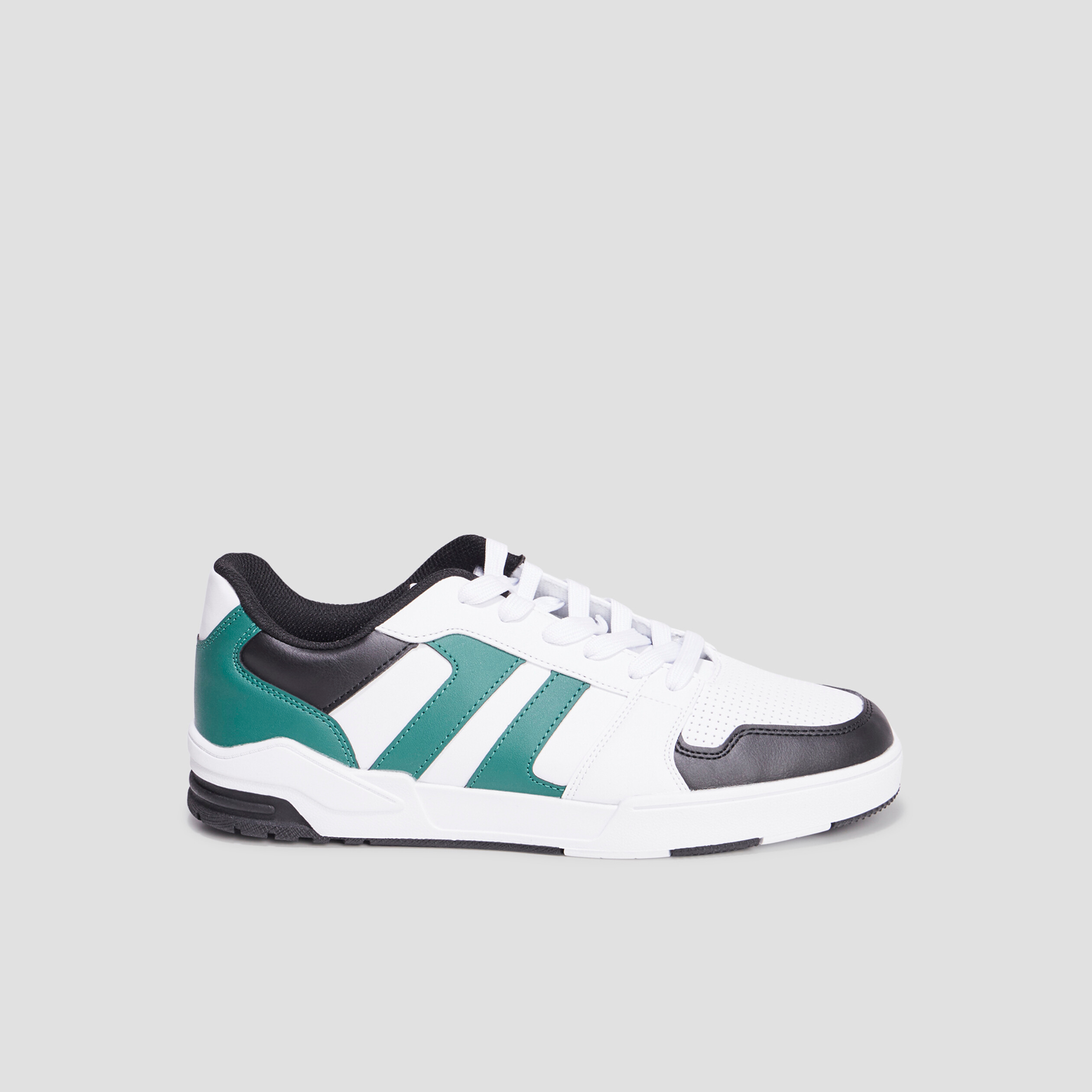 tennis basses a lacets blanc homme Tennis basses à lacets blanc homme