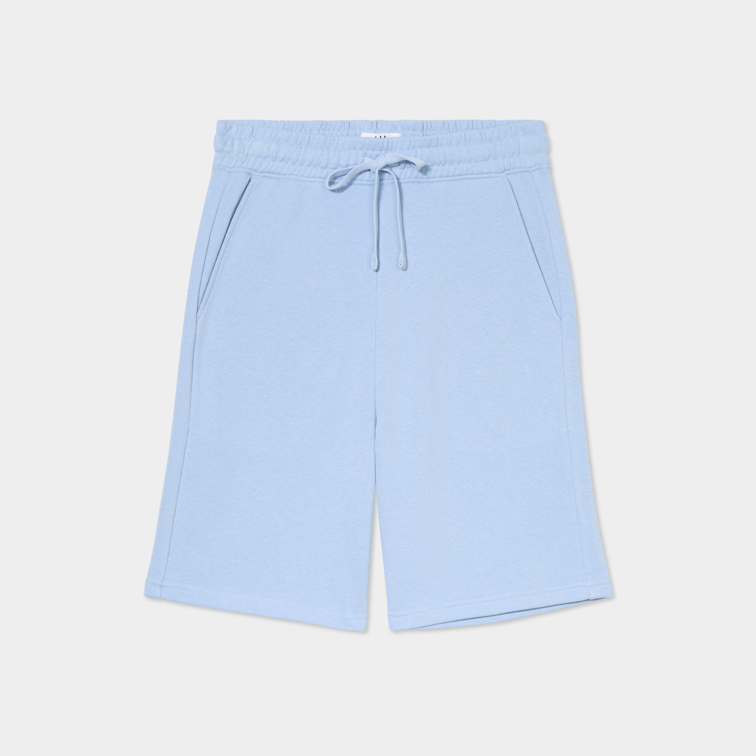 short de jogging en molleton bleu ciel homme Short de jogging en molleton bleu ciel homme