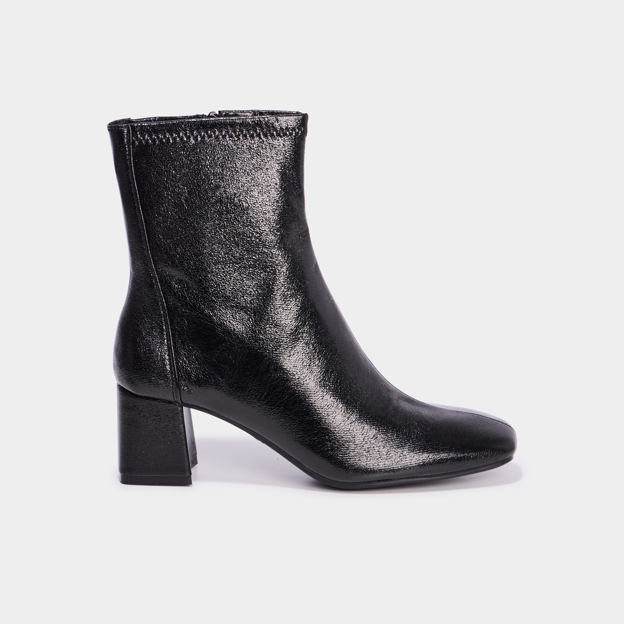 Boots Femme Noir Talon CarrÃ© Chelsea Boots Femme Talon Bottine