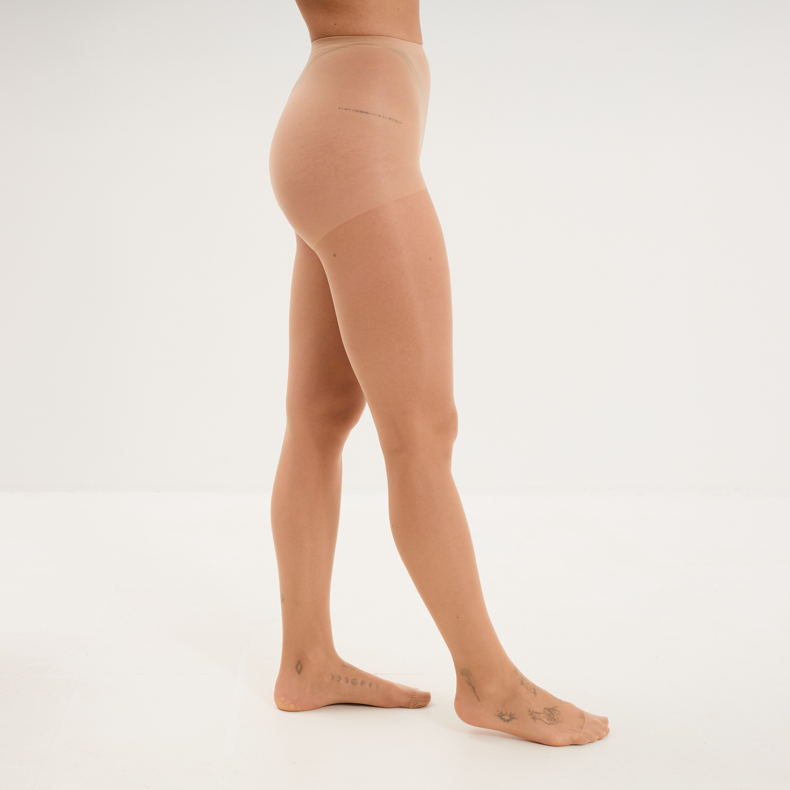 Collants Ultra Resist 20D lycra DIM beige femme