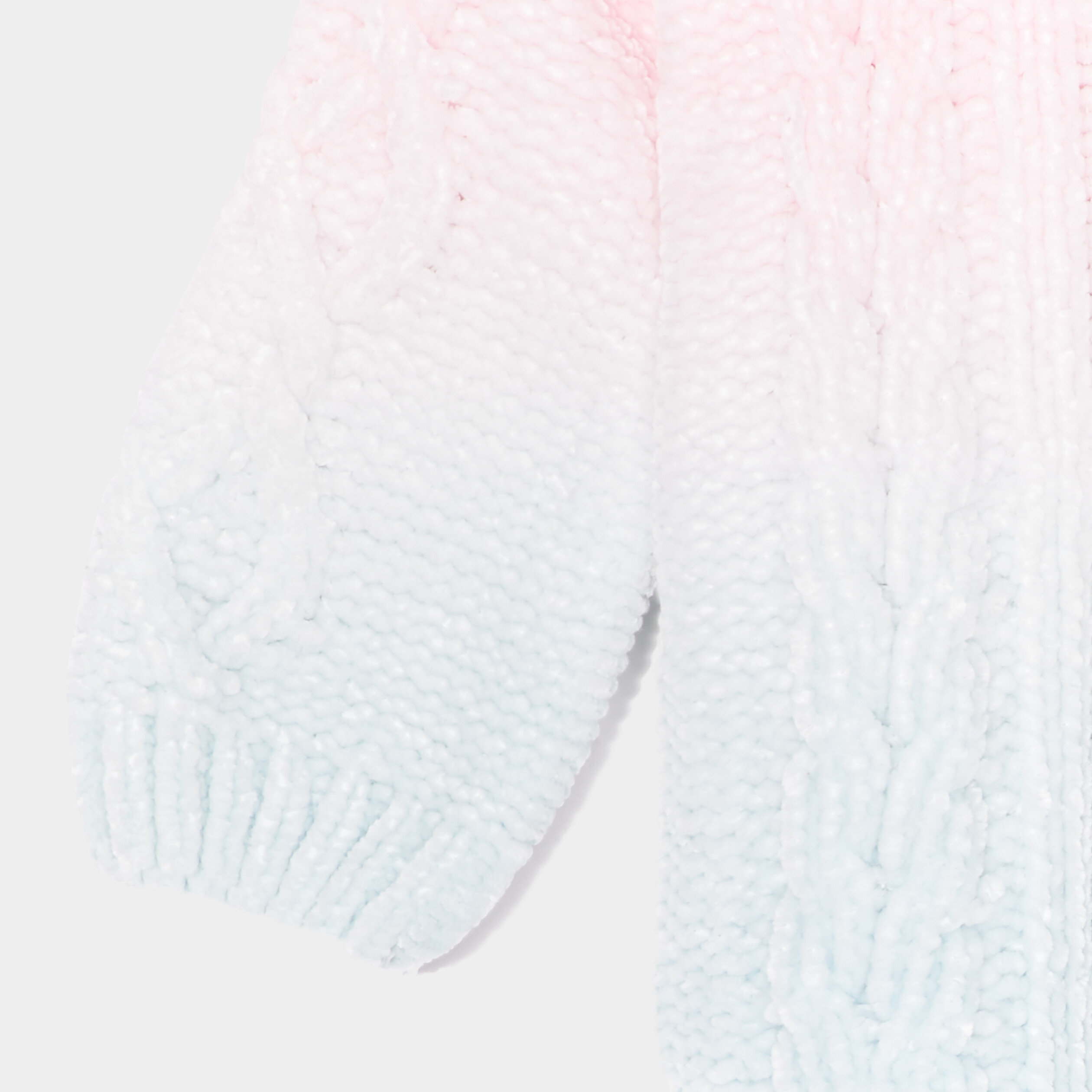 Pull col rond à torsades Creeks multicolore bébé fille