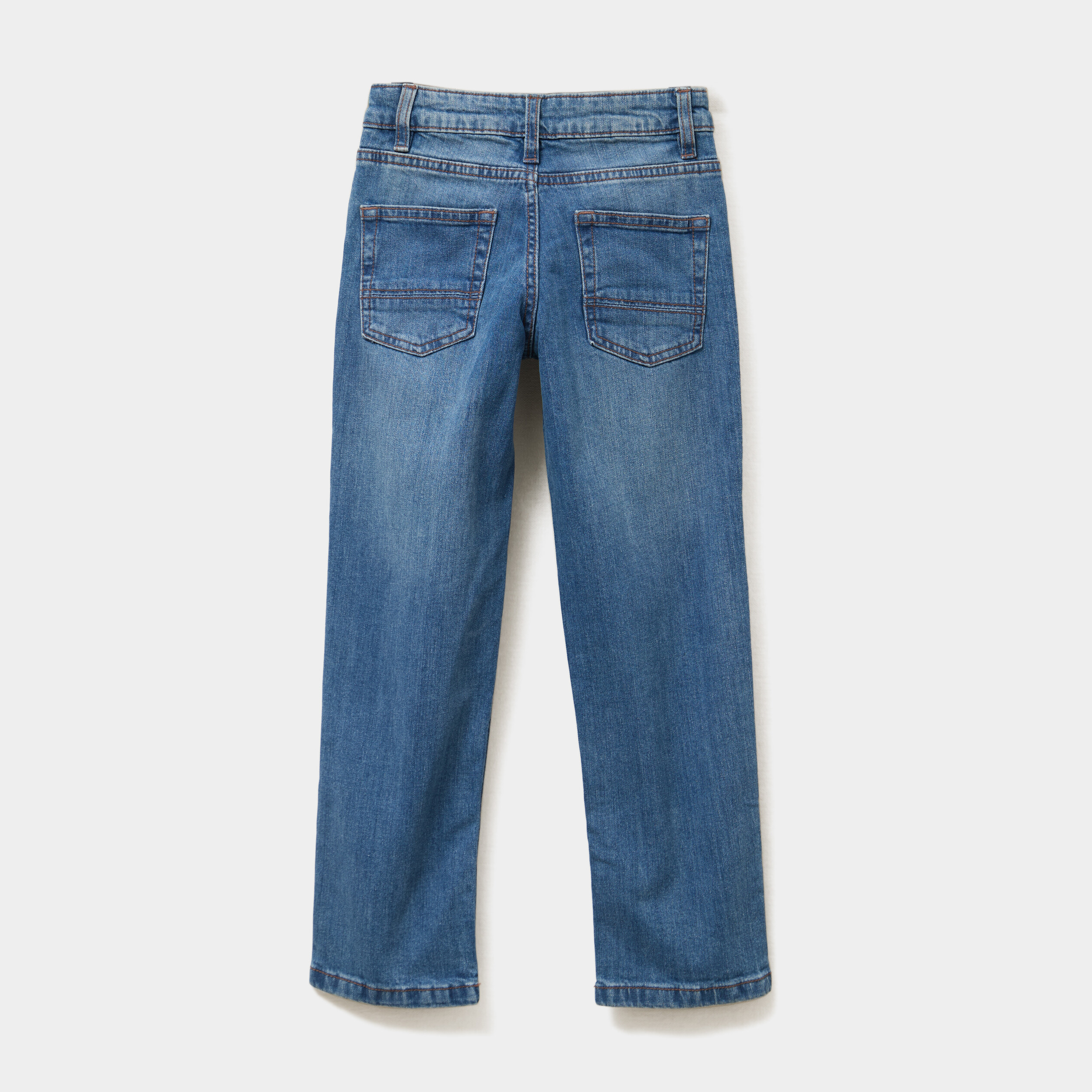jeans regular 5 poches coton denim stone garcon Jeans regular 5 poches coton denim stone garçon