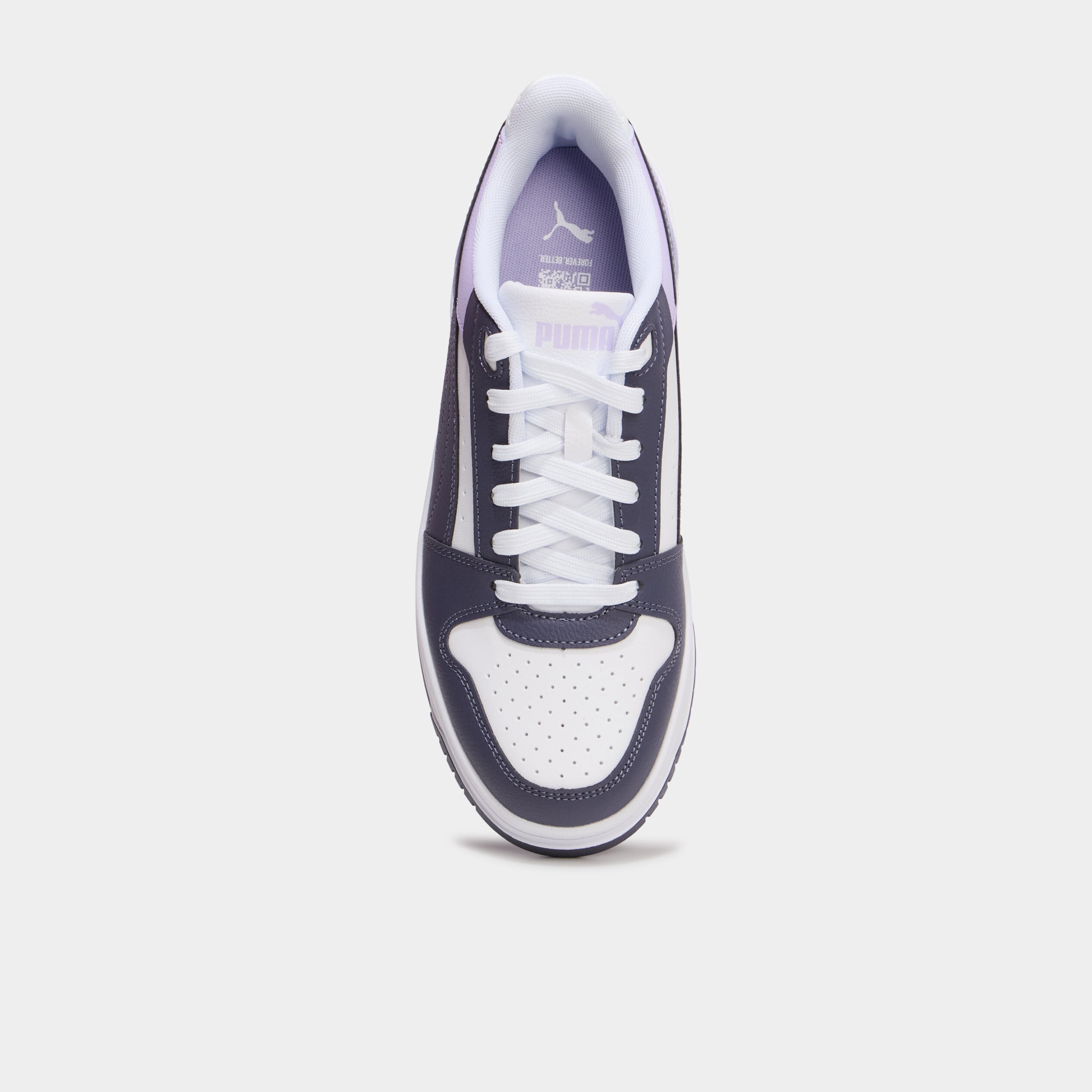 Baskets &agrave; lacets Puma Rebound Slam violet fille