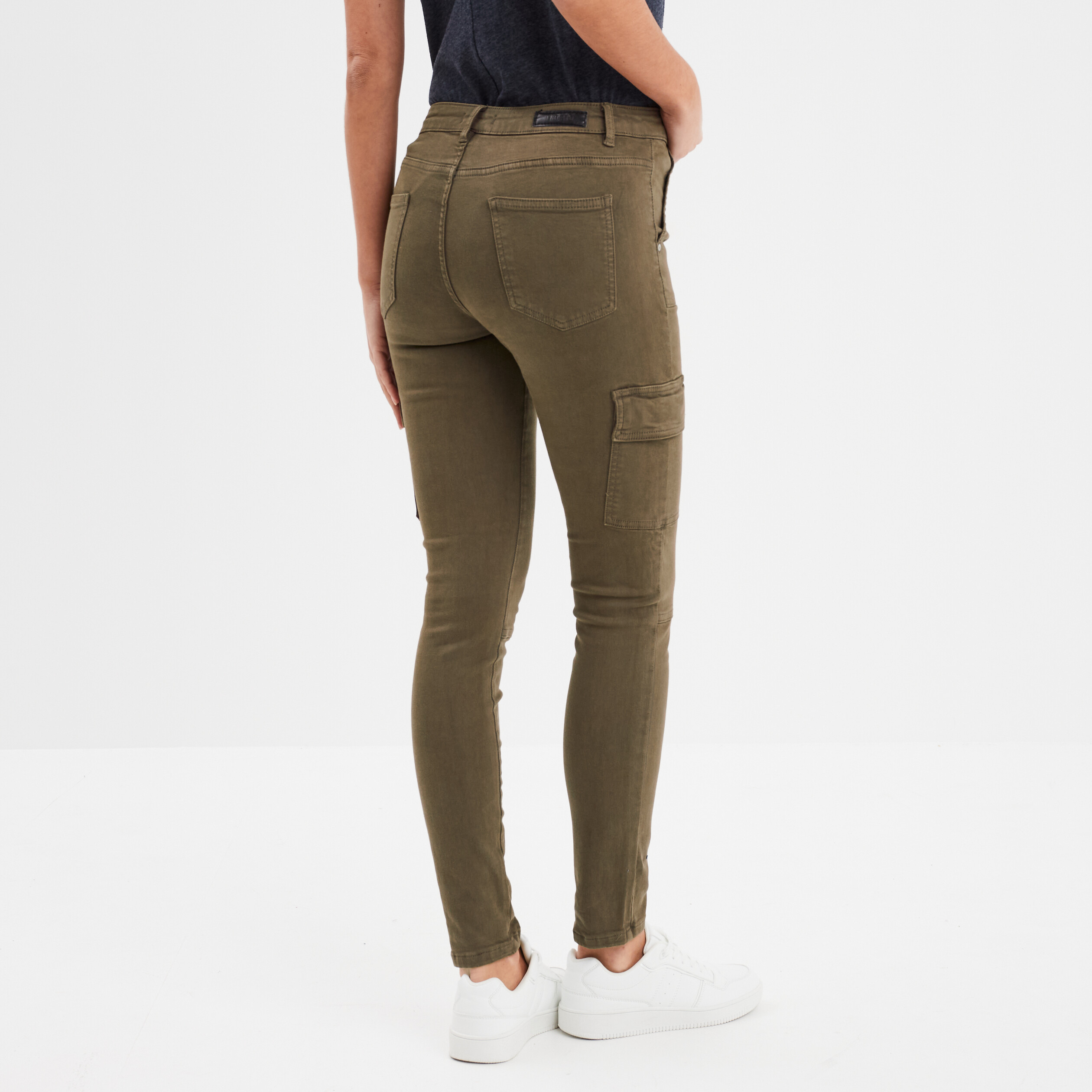 Skinny cargo femme clearance