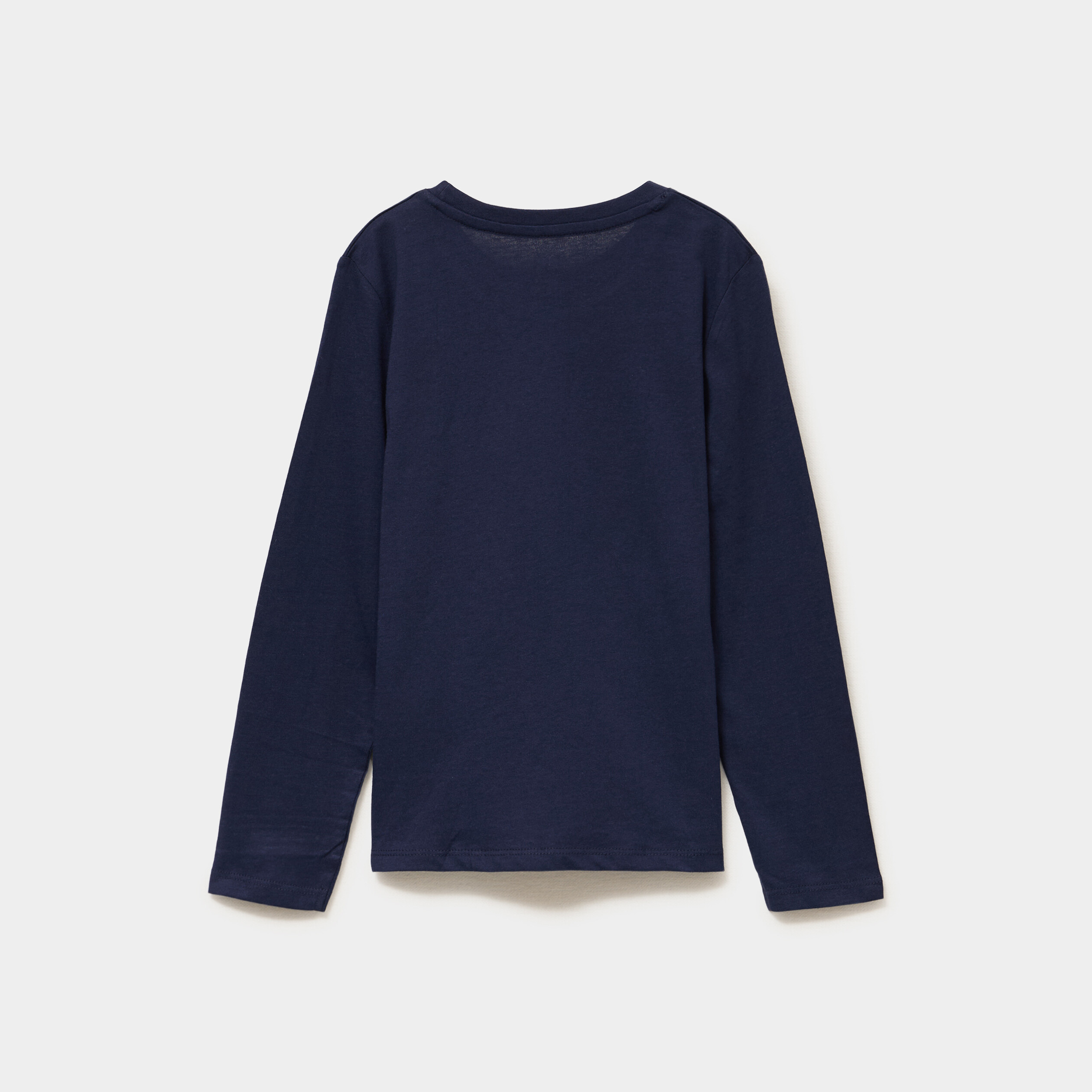 Ensemble pyjama 2 pi&egrave;ces coton bleu marine gar&ccedil;on