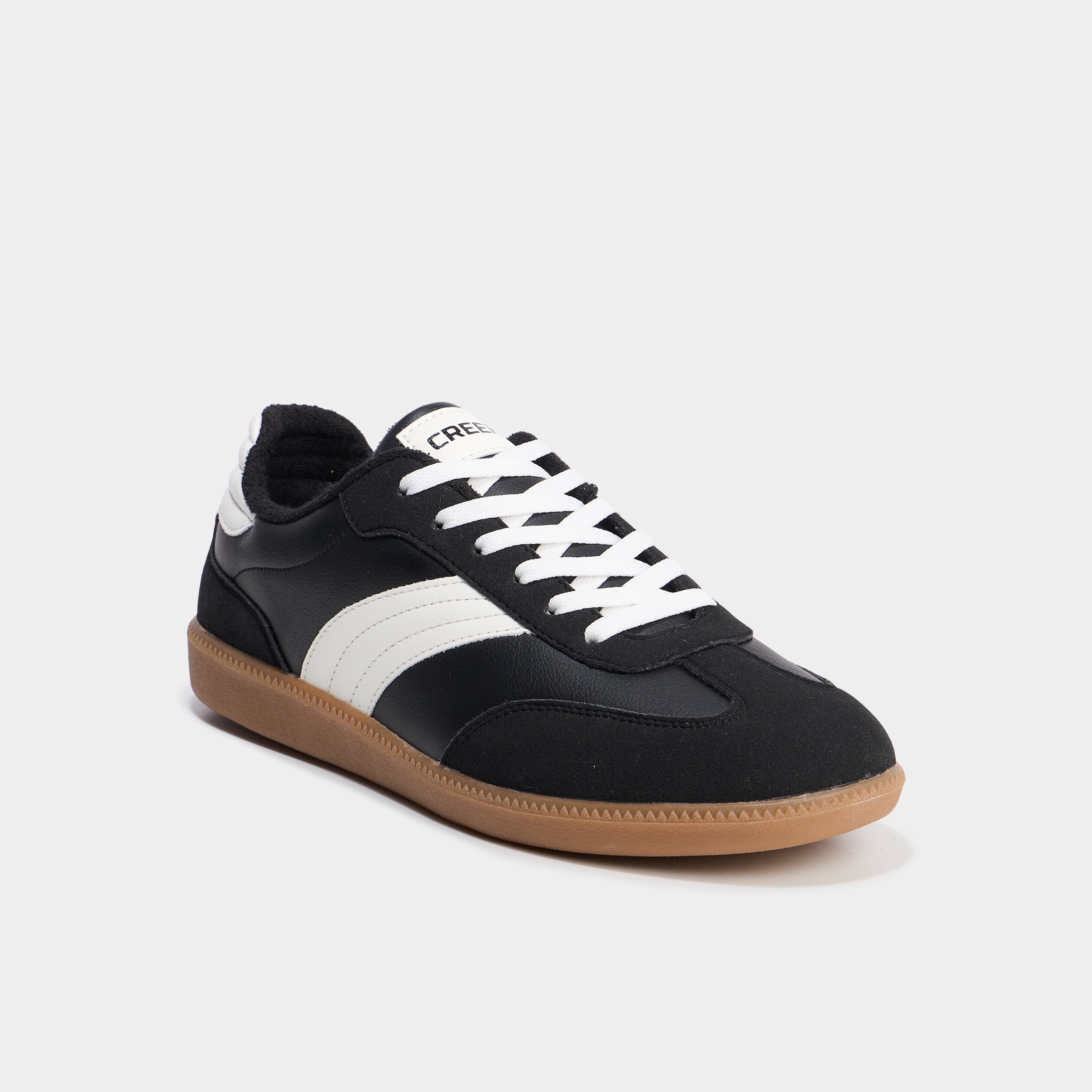Tennis basses &agrave; lacets noir homme