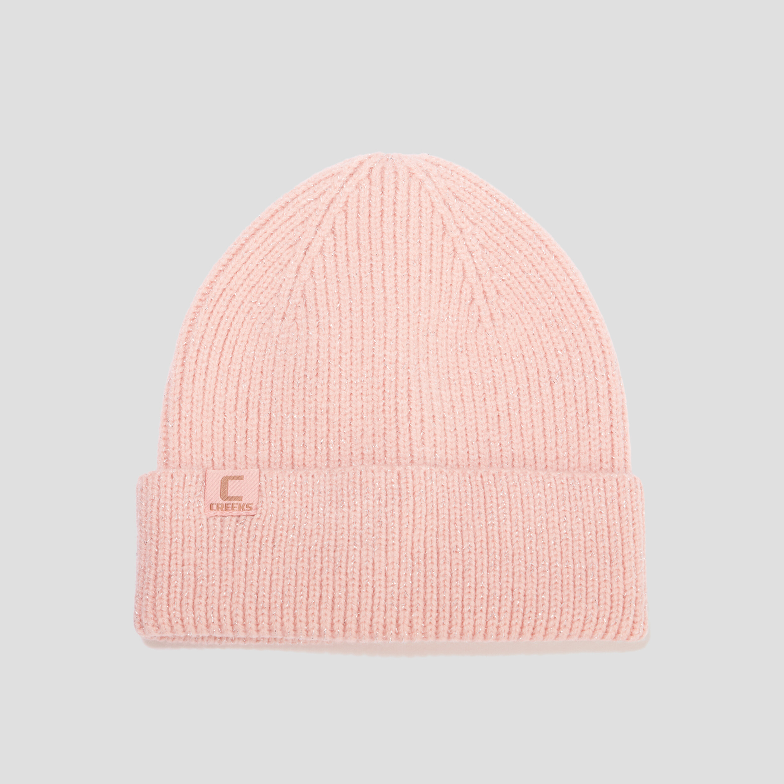 Bonnet tricoté Creeks vieux rose fille