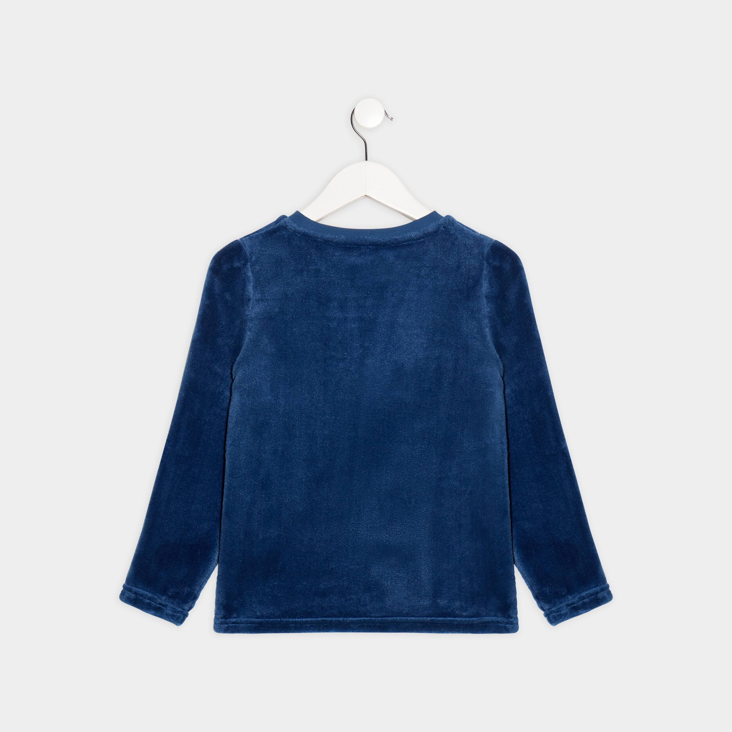 ensemble pyjama de noel 2 pieces bleu garcon Ensemble pyjama de Noël 2 pièces bleu garçon