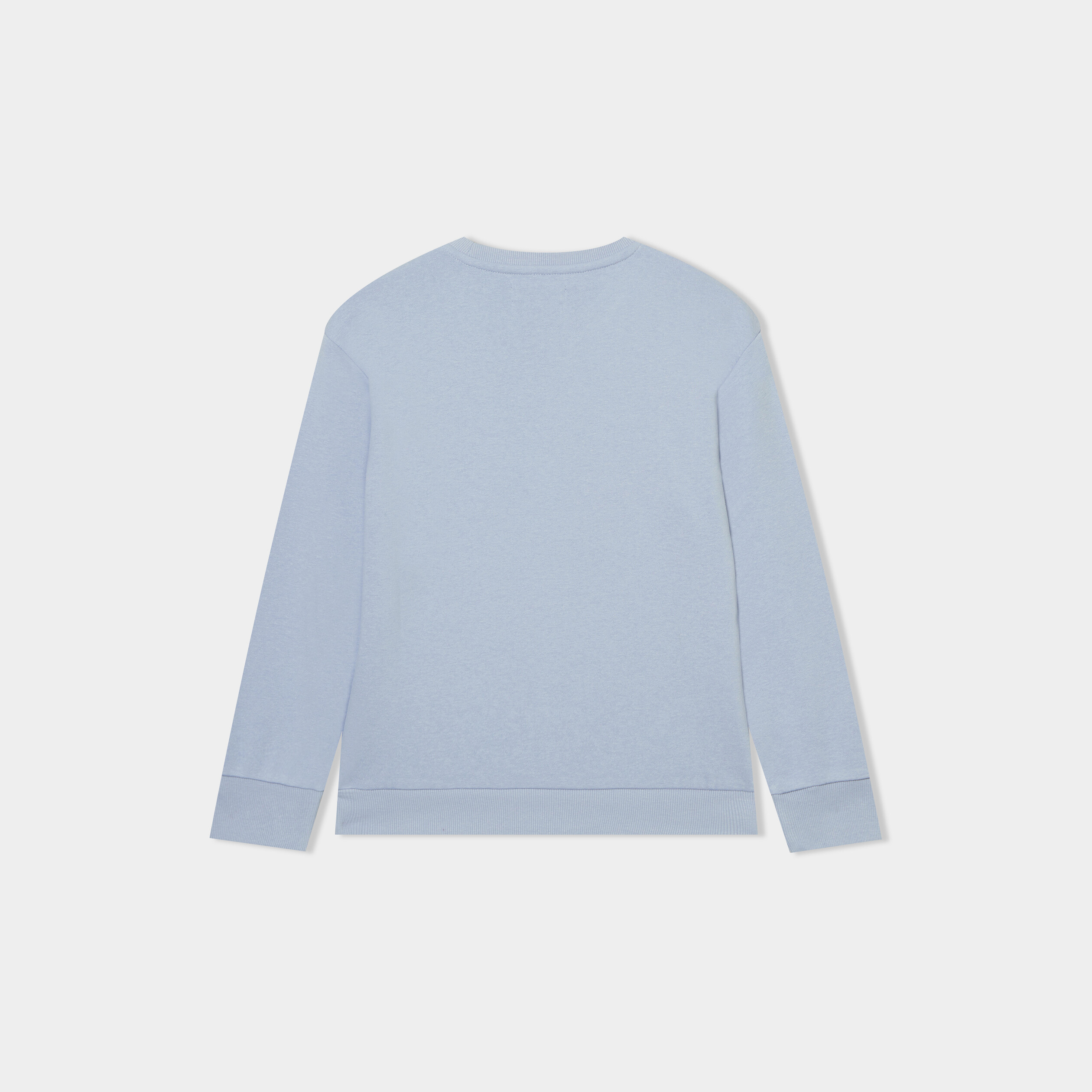 sweat col rond manches longues bleu clair garcon Sweat col rond manches longues bleu clair garçon