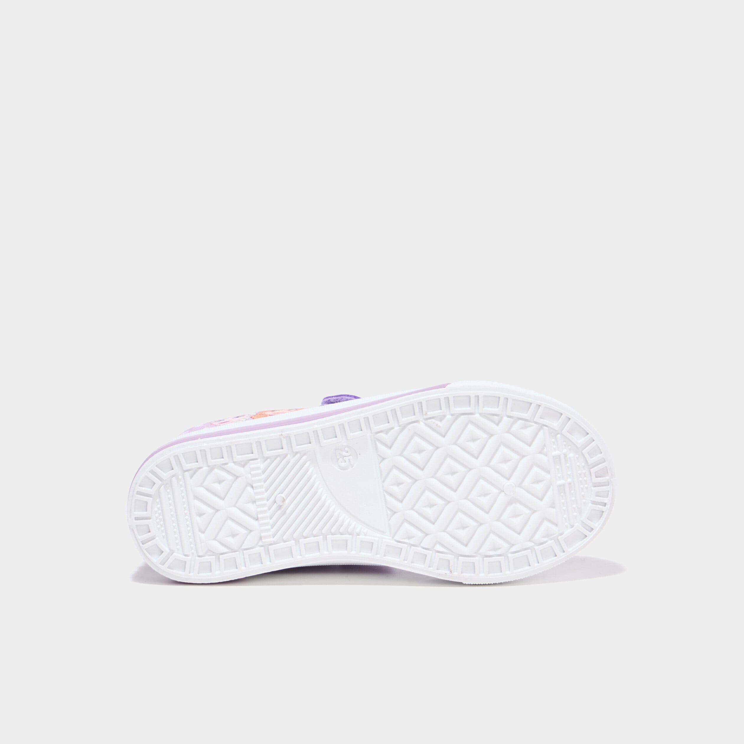 Tennis lumineuses bout renforc&eacute; Frozen parme fille
