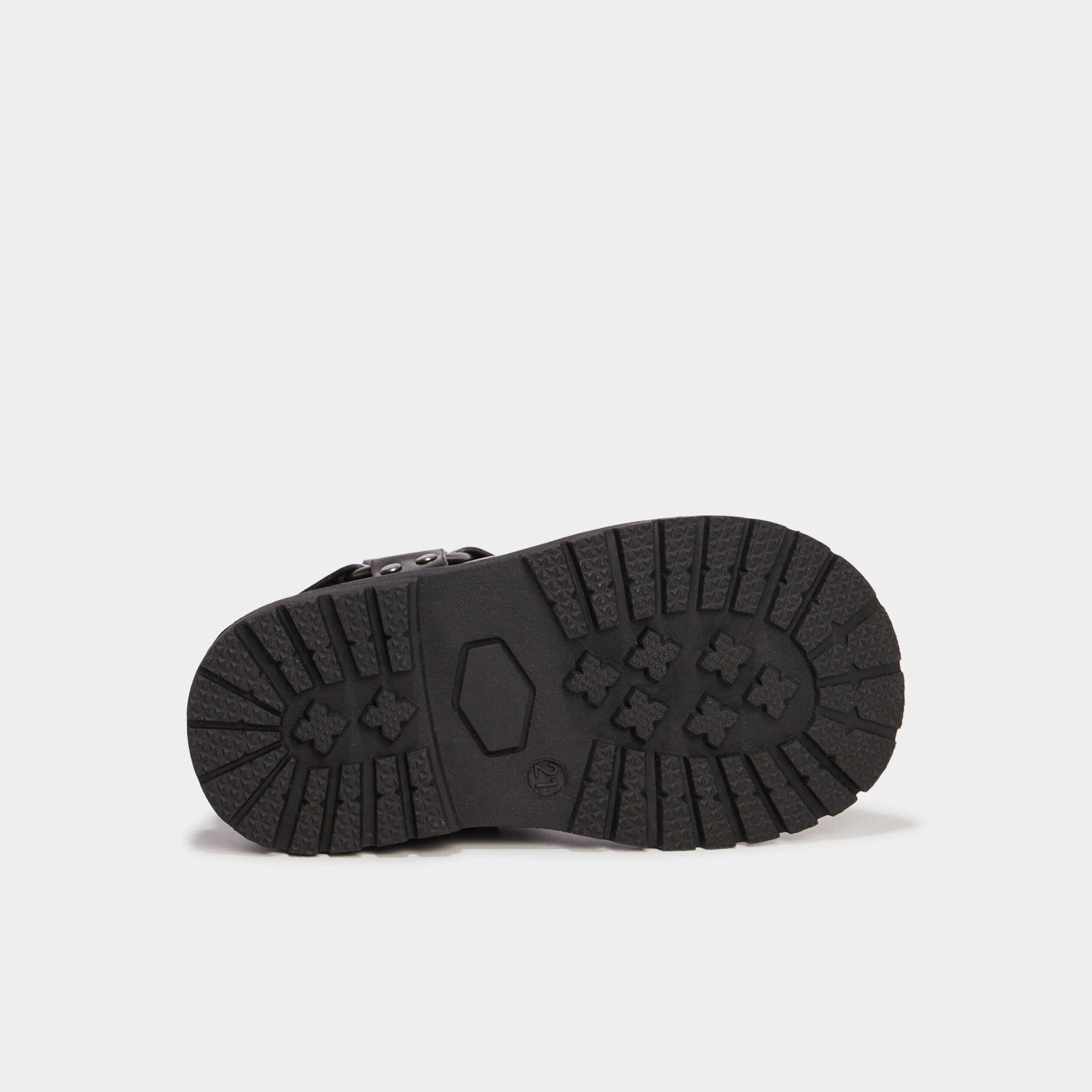 bottines crantees avec boucles liberto noir bebef Bottines crantées avec boucles Liberto noir bébé fille