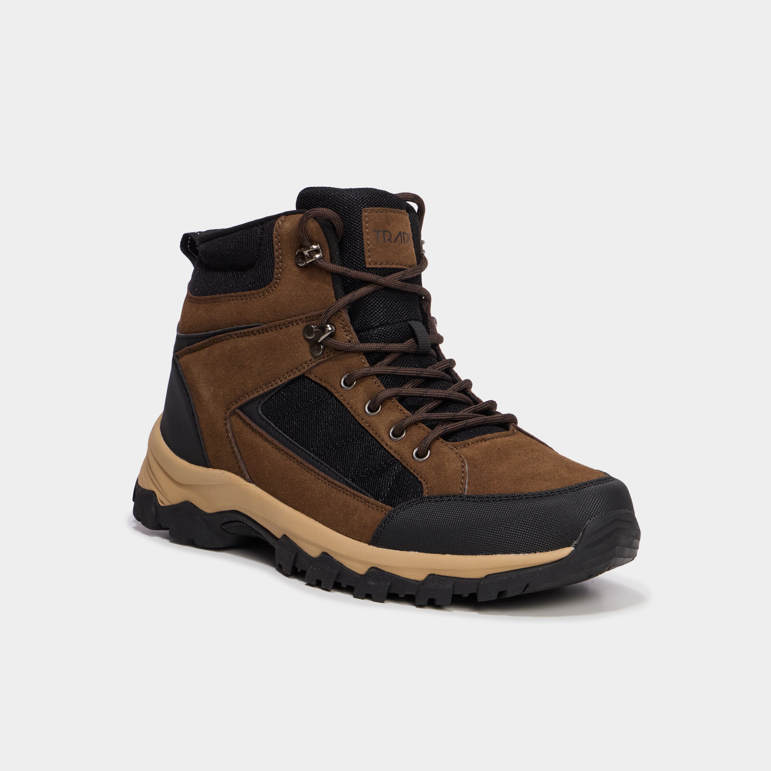 Baskets montantes &agrave; lacets multicolore homme