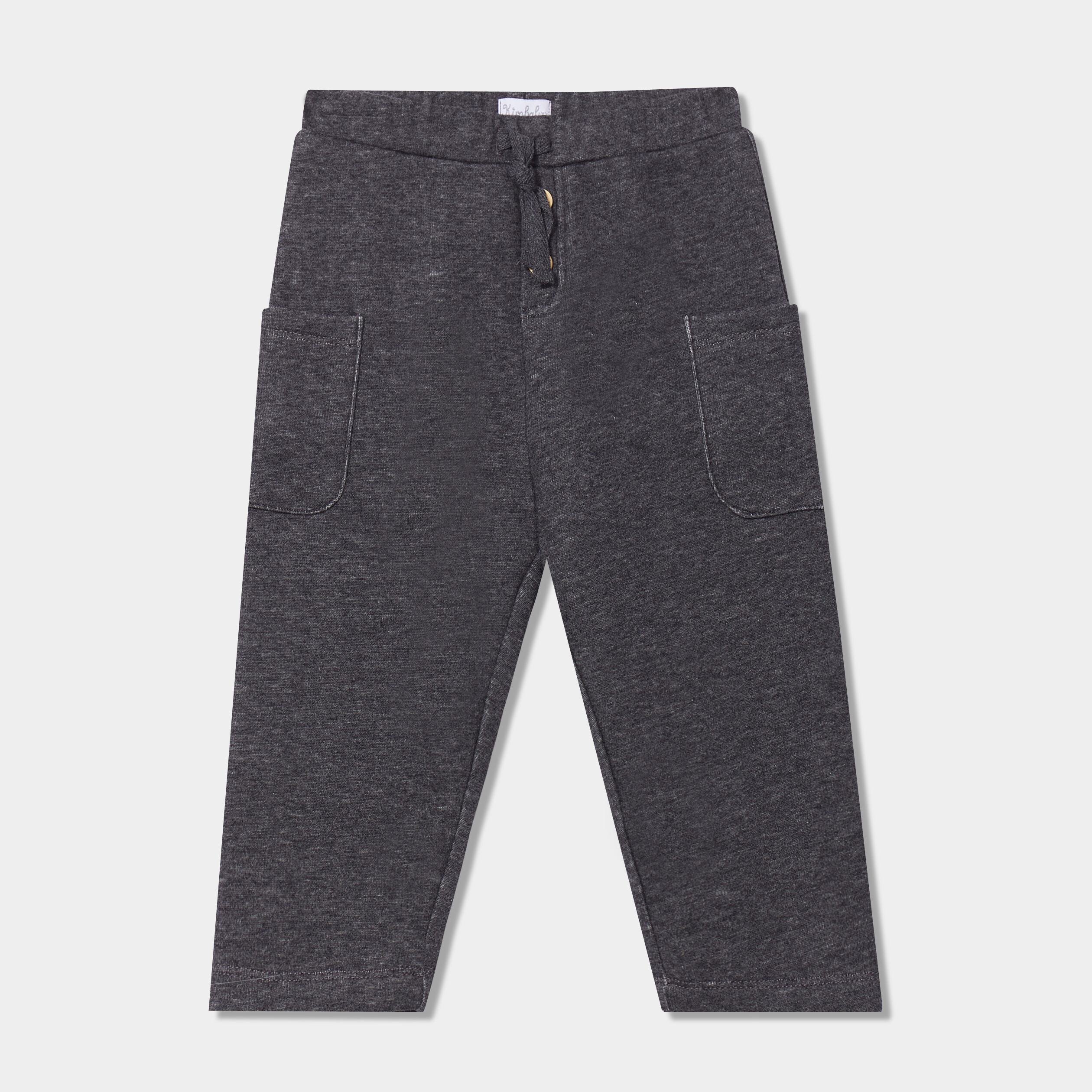 pantalon de jogging loose gris fonce bebeg Pantalon de jogging loose gris foncé bébé garçon