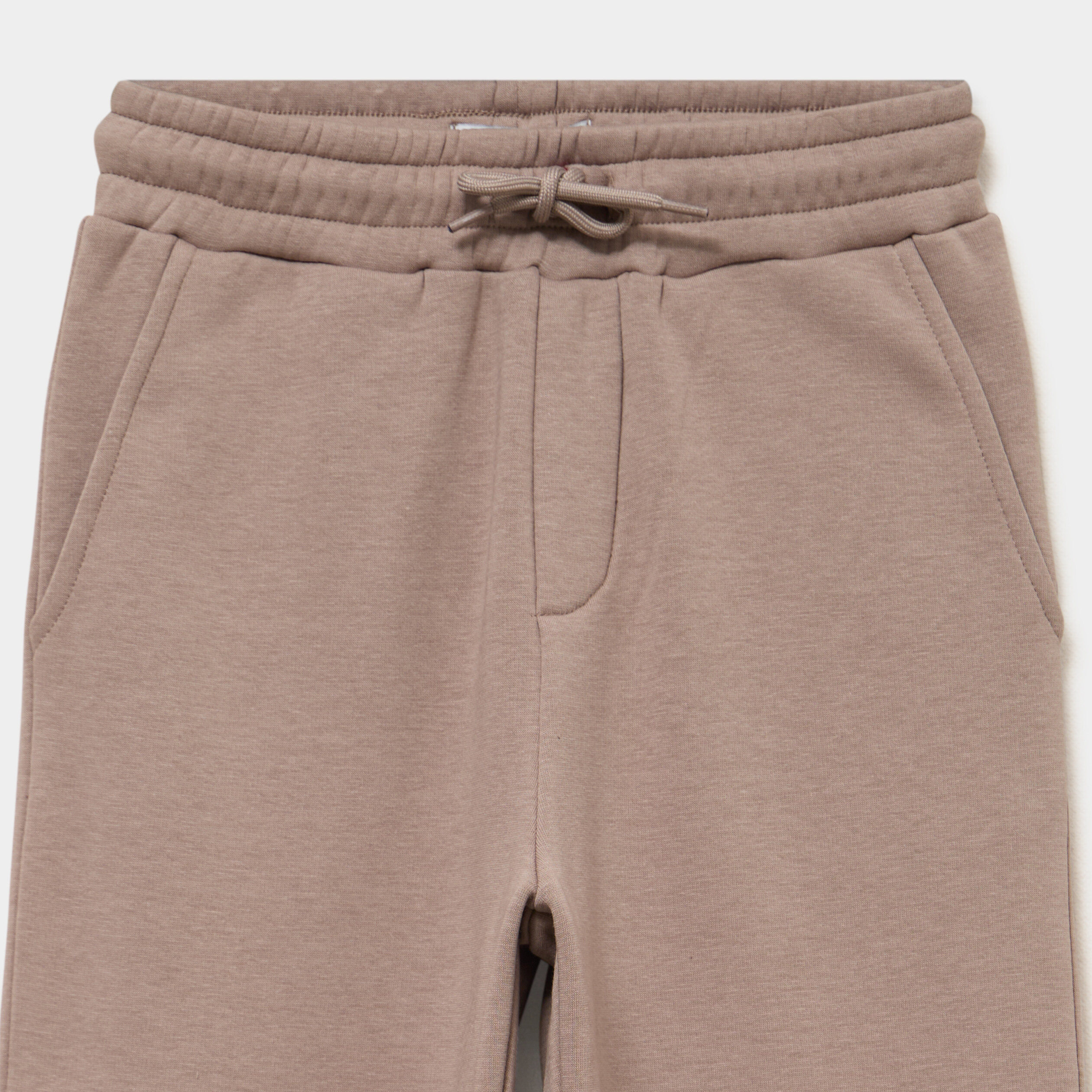 Pantalon de jogging confort doubl&eacute; taupe gar&ccedil;on