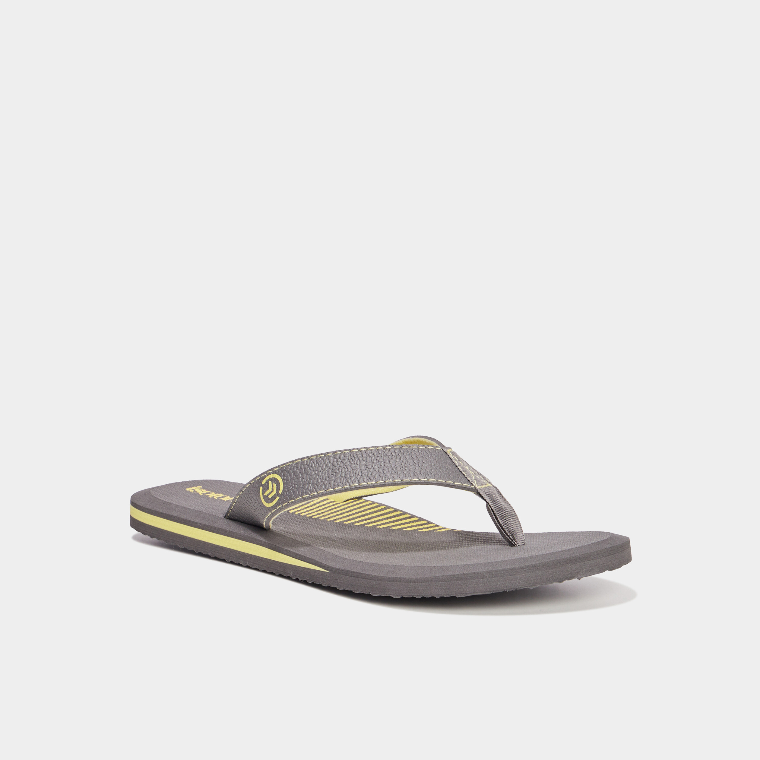 Tong Isotoner Femme Confort Tongs Isotoner Femme Confortables - Semelle Douce, Tiges Larges, Style Décontracté Brun Chaussures Plage été