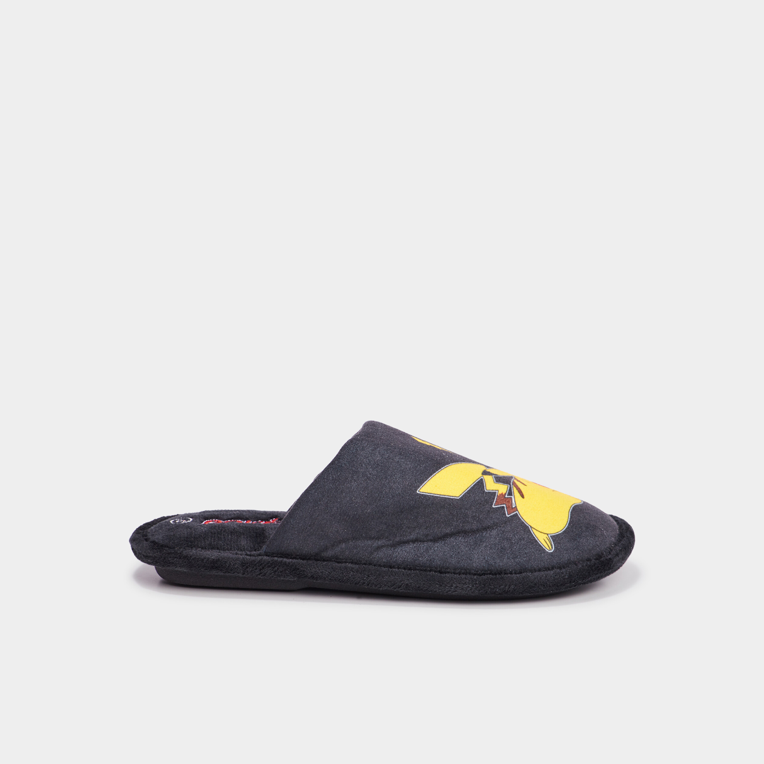 Chaussons mules Pokémon Pikachu noir garçon