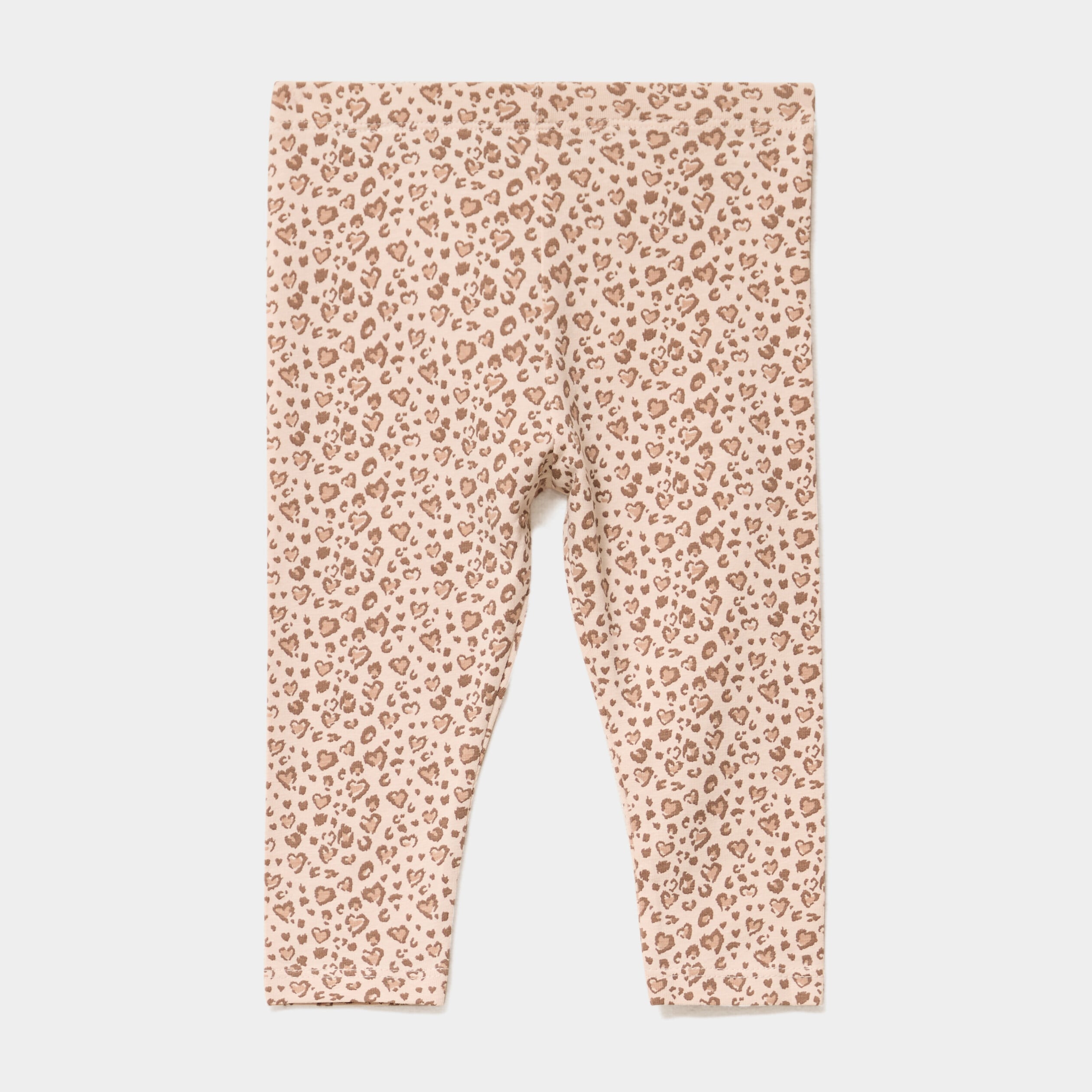 Legging coton majoritaire creme b&eacute;b&eacute; fille