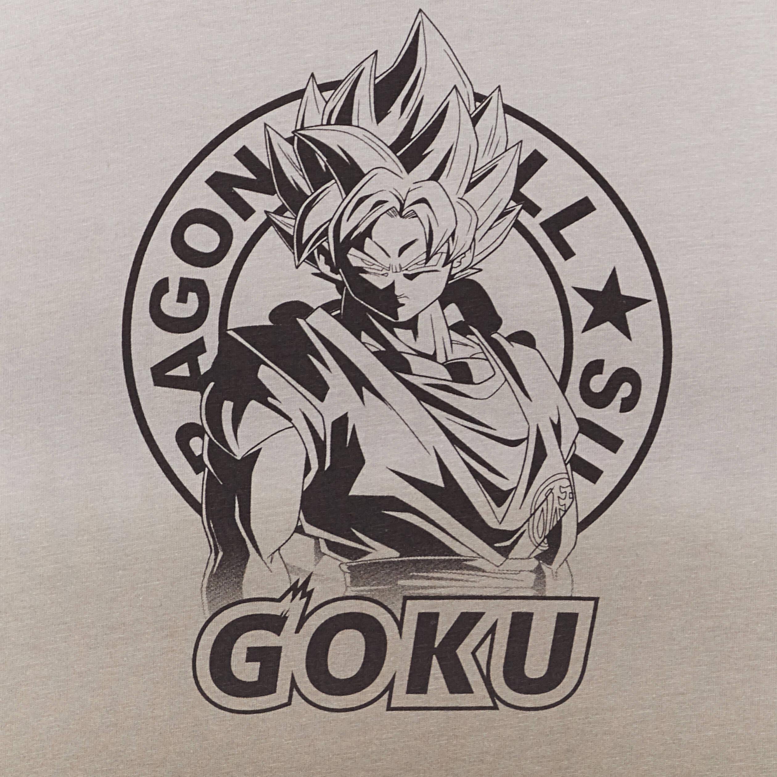 t shirt coton dragon ball super vert kaki garcon T-shirt coton Dragon Ball Super vert kaki garçon