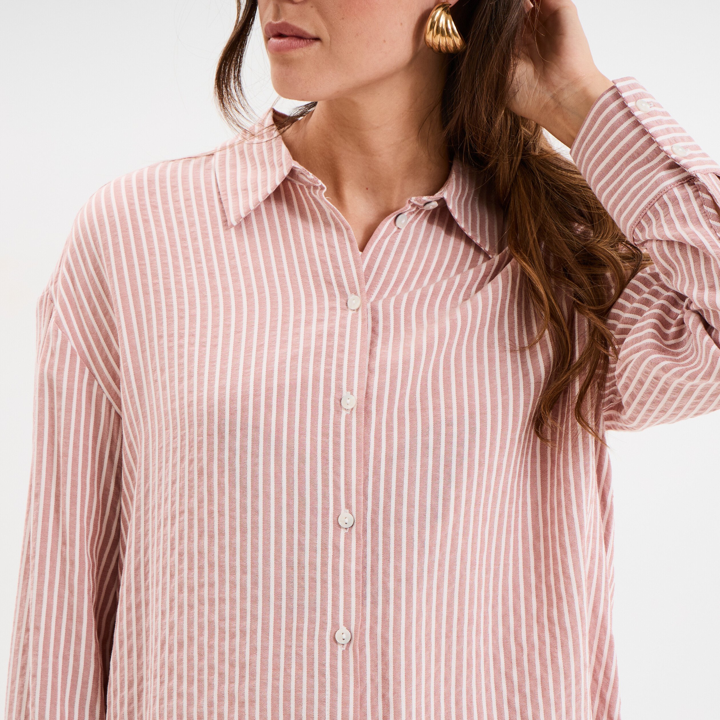 chemise manches longues bordeaux femme Chemise manches longues bordeaux femme