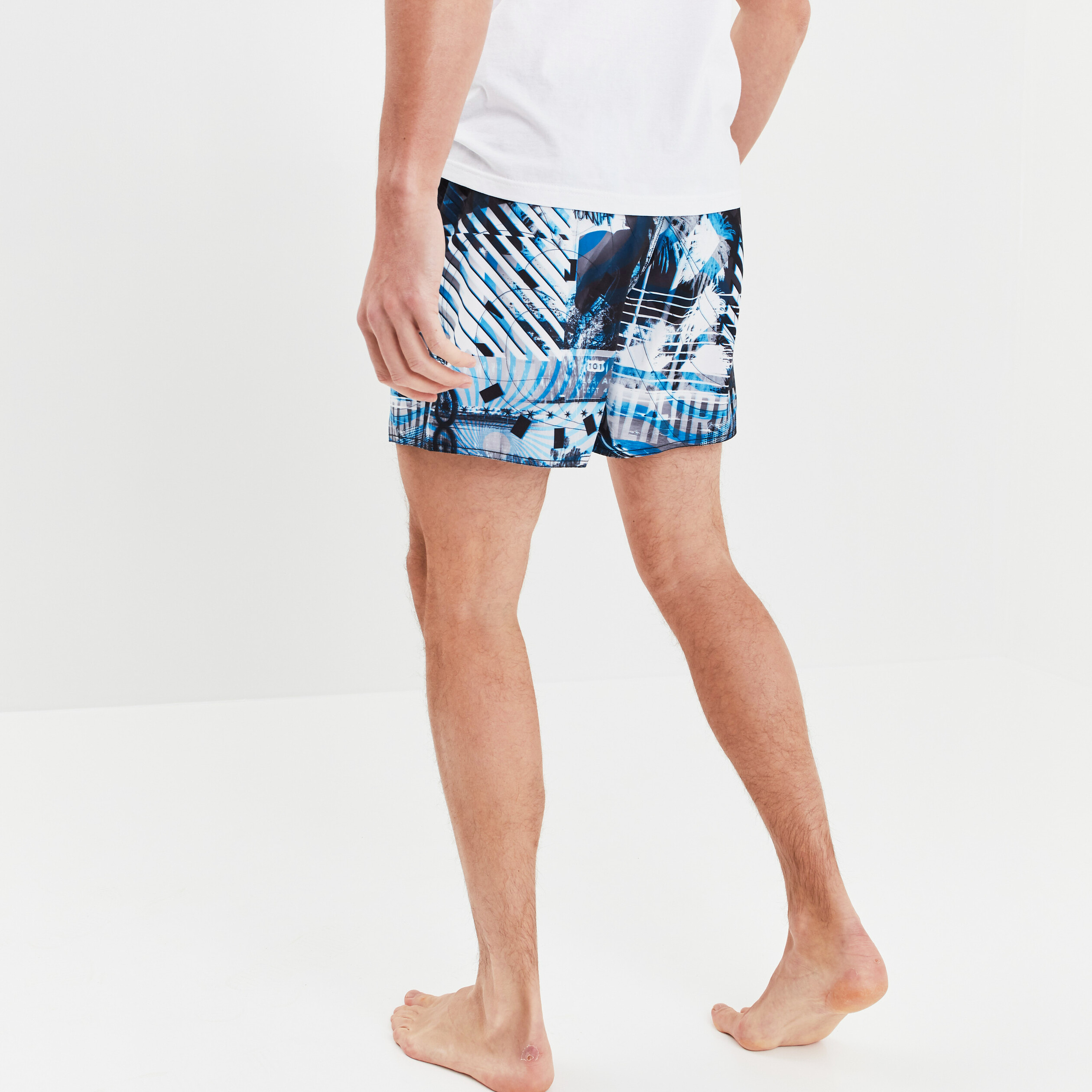 short de bain freegun bleu homme Short de bain Freegun bleu homme