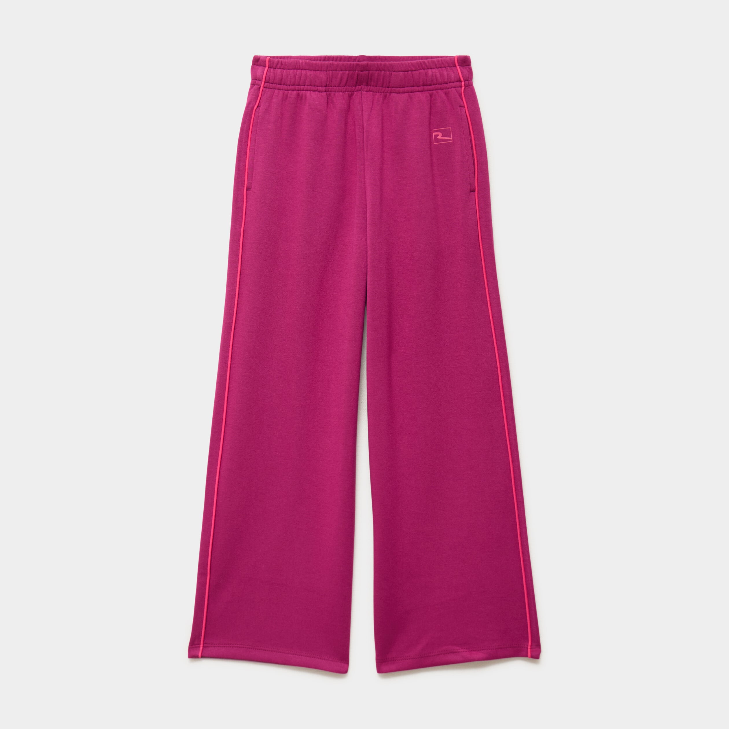 Pantalon de jogging effet stretch violet fille