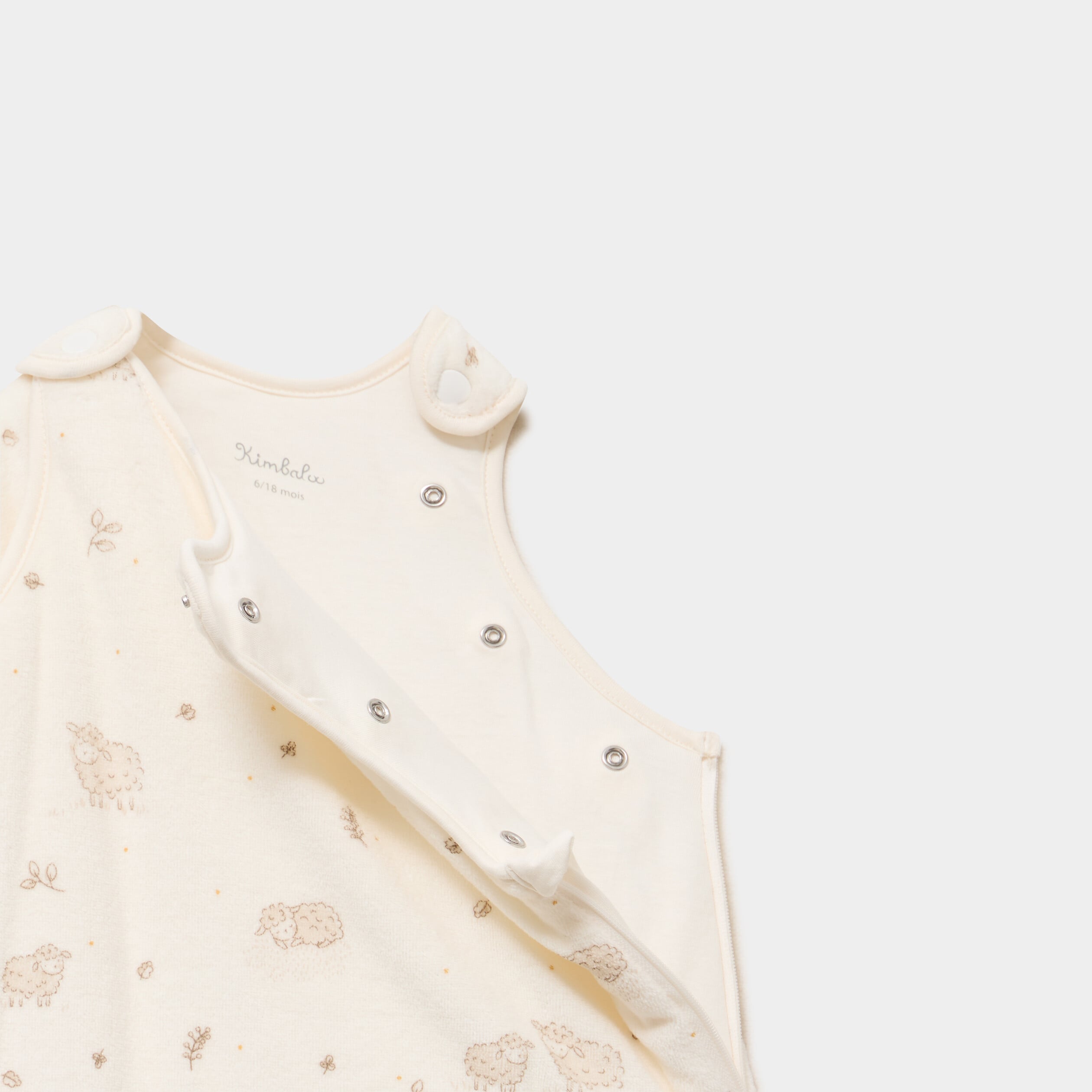 Gigoteuse manches amovibles TOG 3 ecru b&eacute;b&eacute;