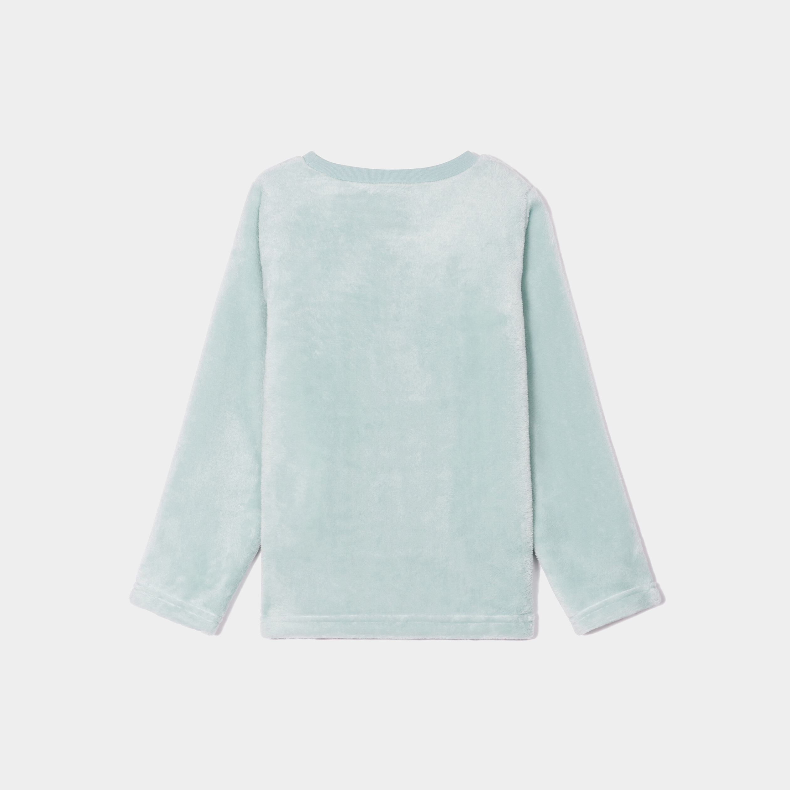 ensemble pyjama pantalon pilou bleu gris fille Ensemble pyjama pantalon pilou bleu gris fille