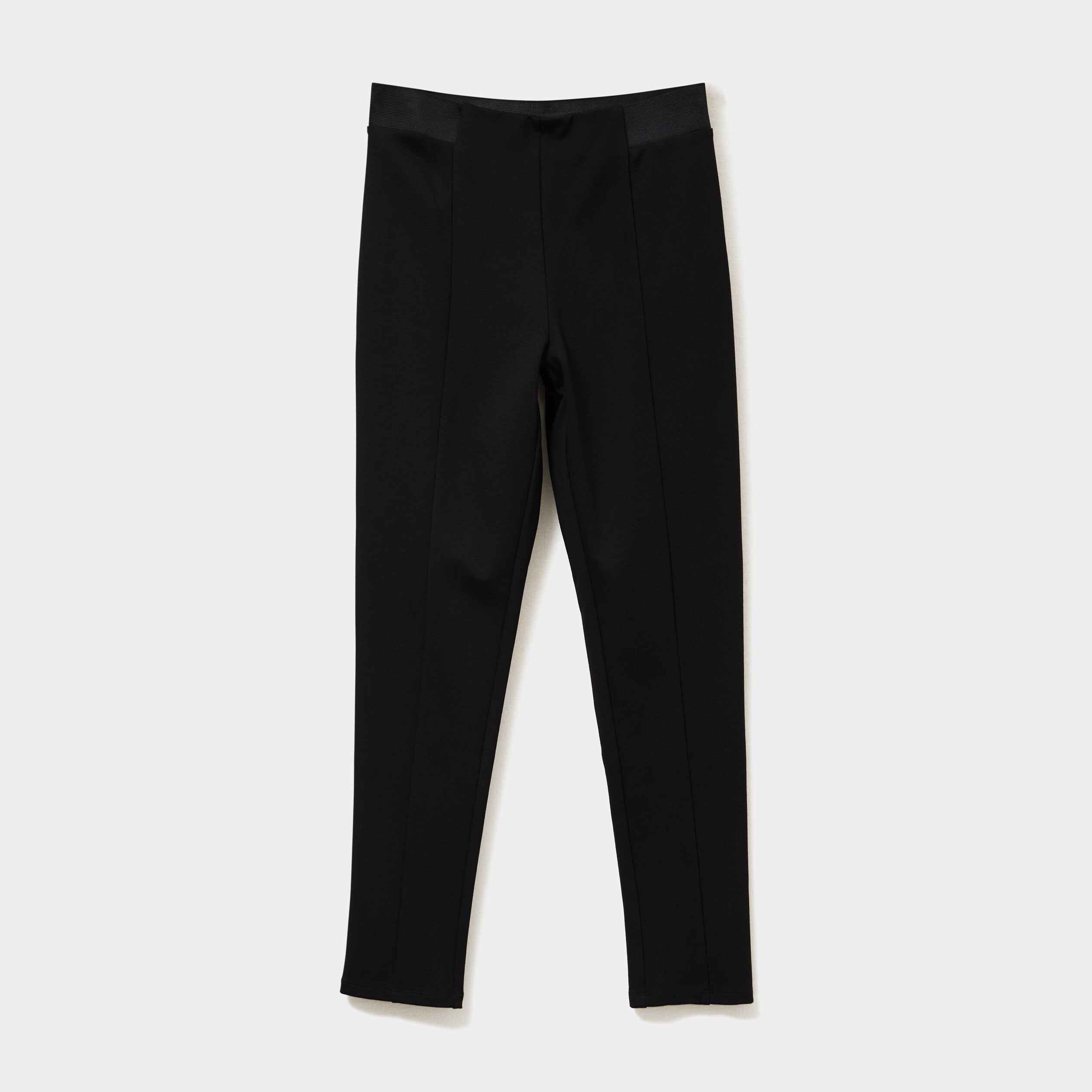 Legging taille haute &eacute;lastiqu&eacute;e noir femme