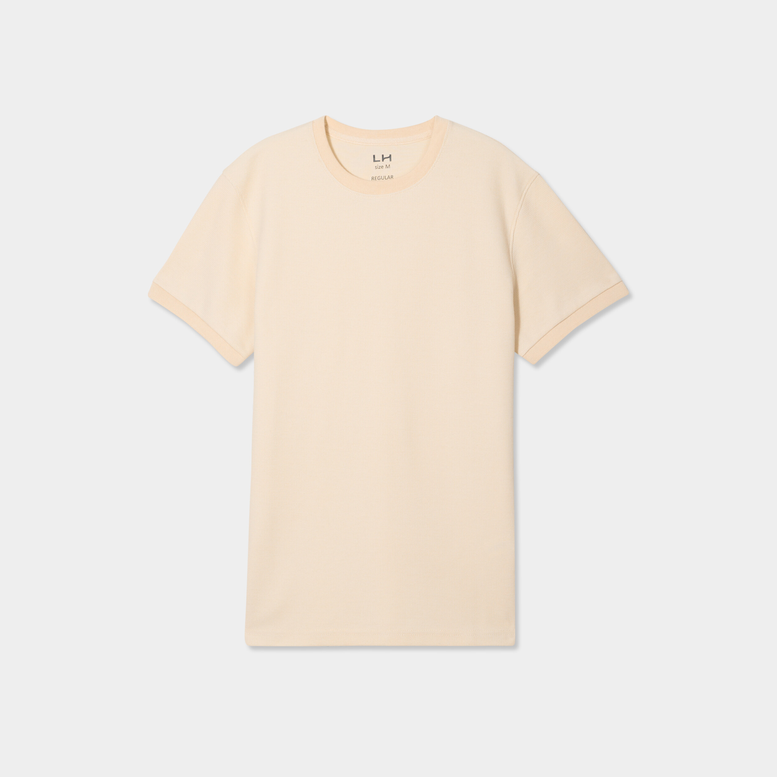 t shirt manches courtes ecru homme T-shirt manches courtes ecru homme