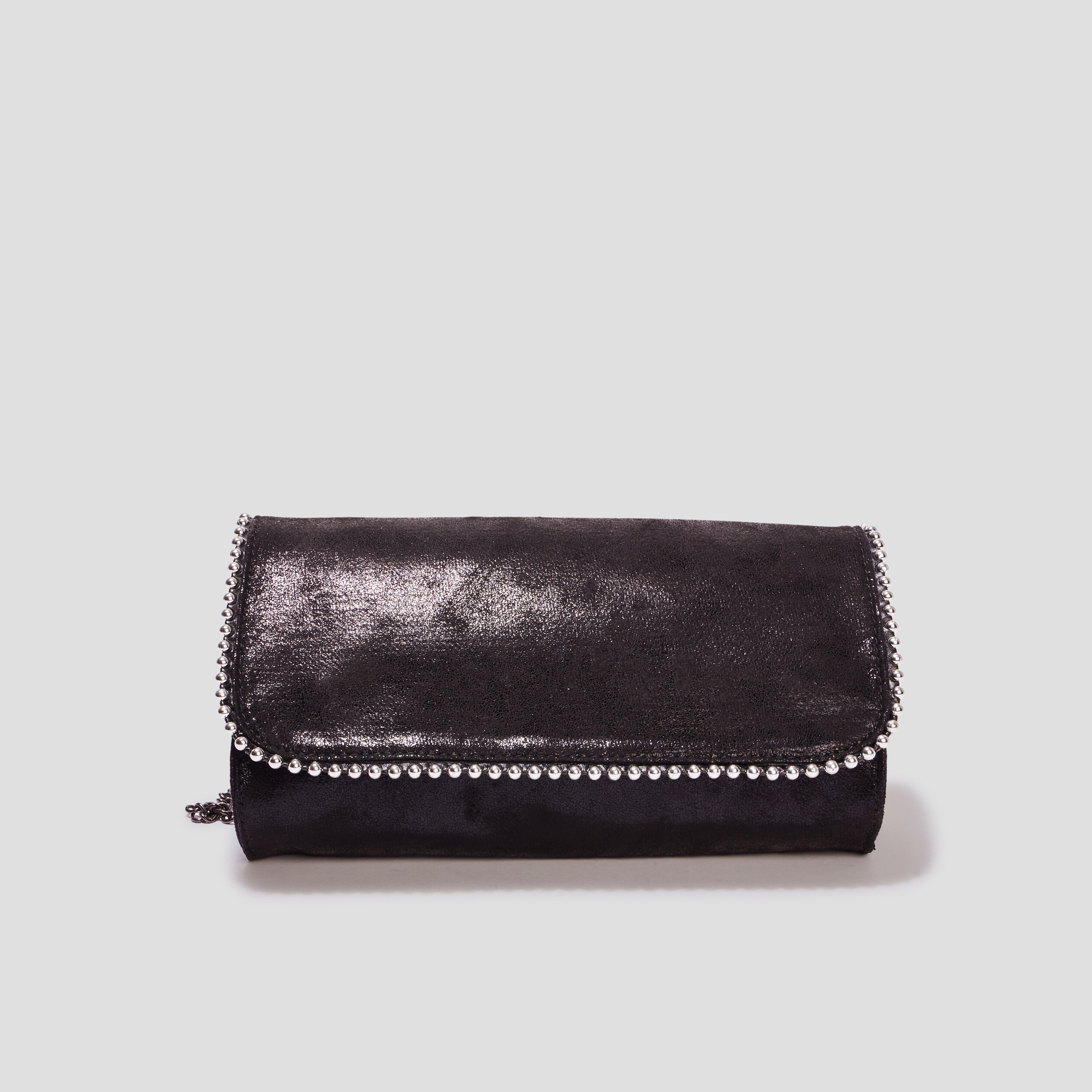 sac en bandouliere irise noir femme Sac en bandoulière irisé noir femme