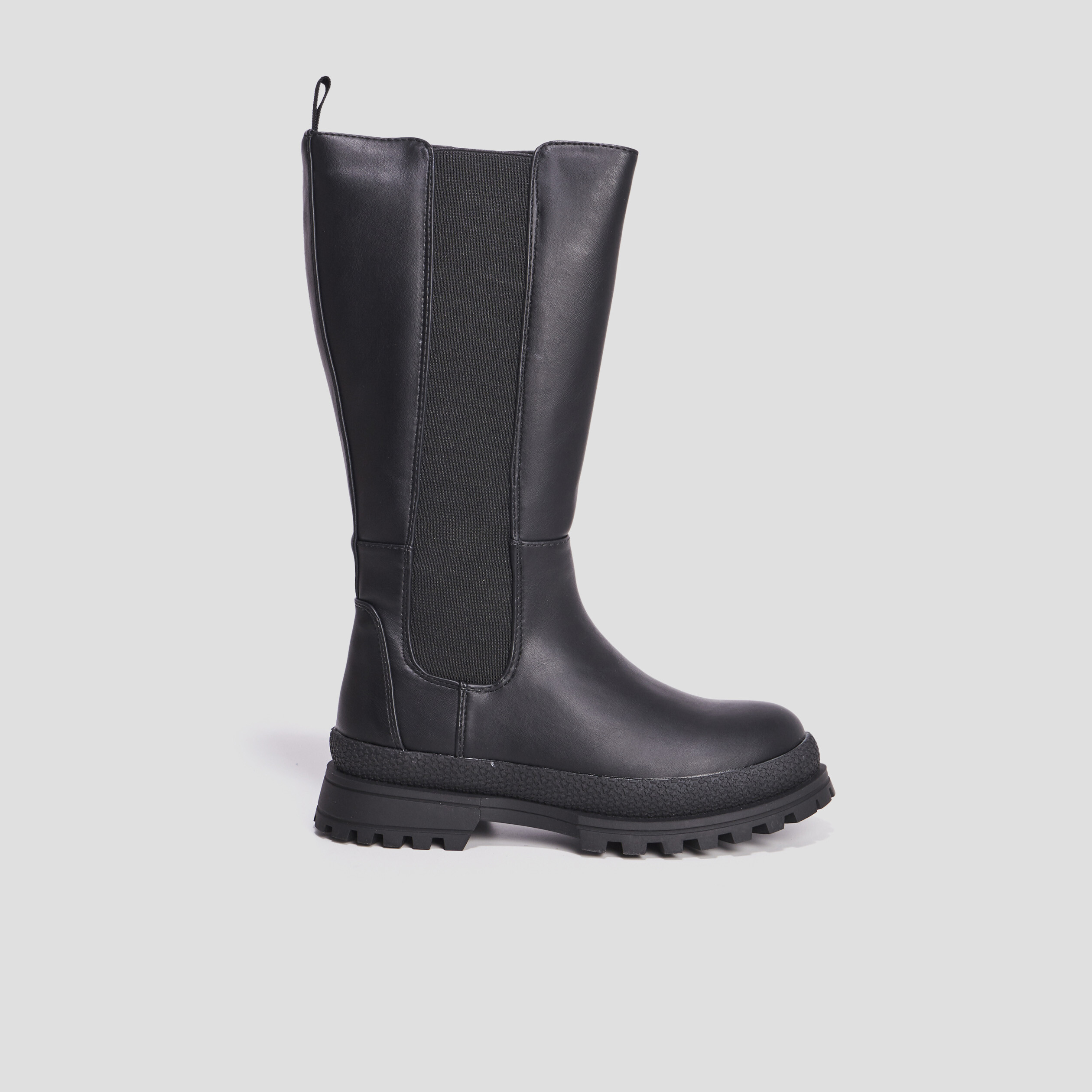 Bottes crant es noir fille La Halle