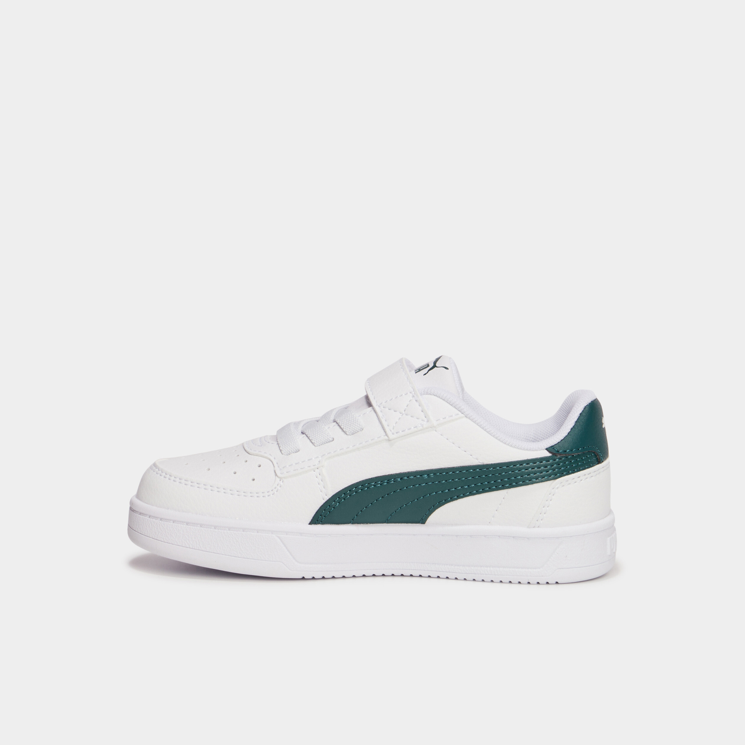 Tennis basses &agrave; scratchs Puma Caven blanc gar&ccedil;on