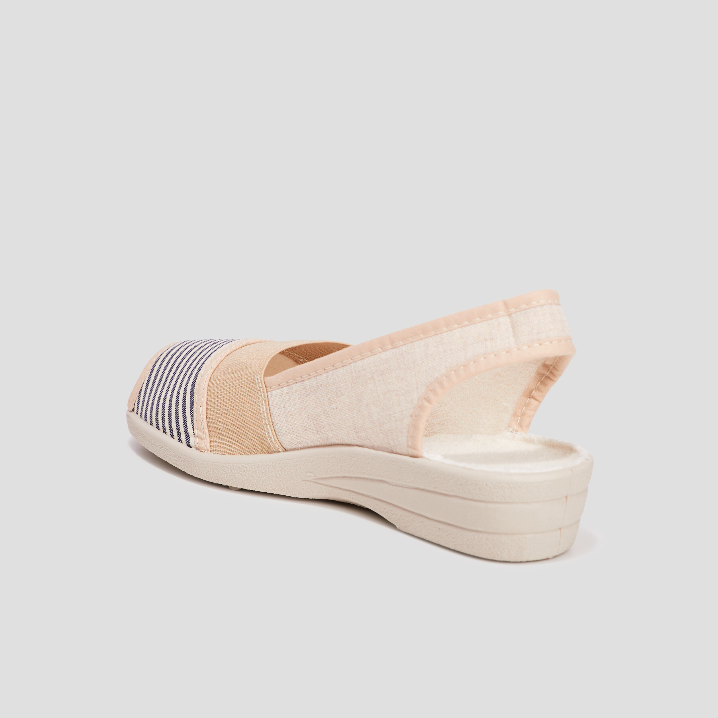 chaussons mules beige femme Chaussons mules beige femme