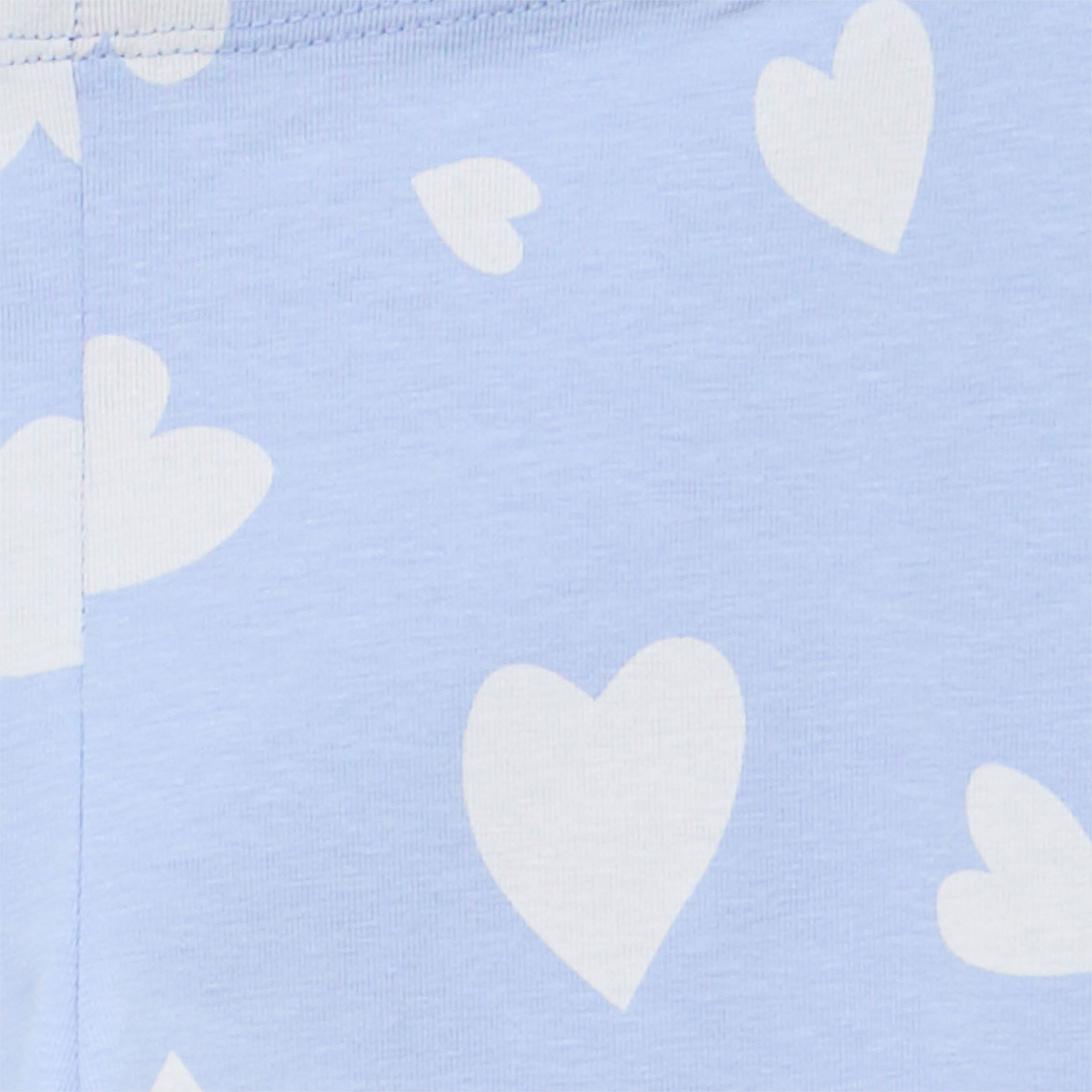 Legging taille &eacute;lastiqu&eacute;e coton bleu pastel fille