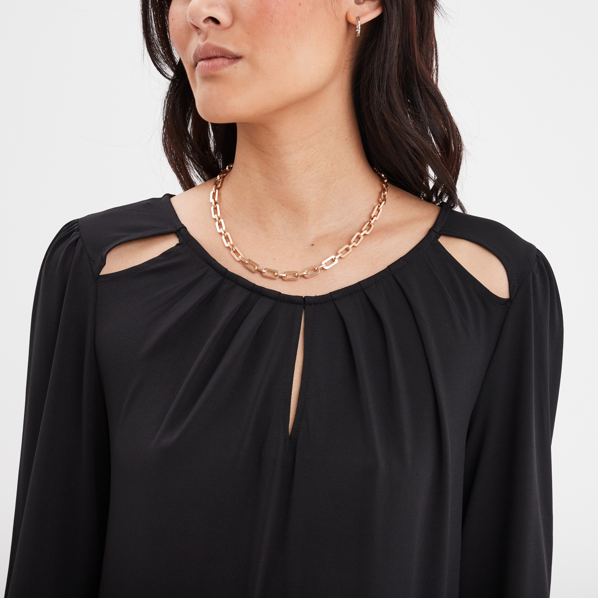 t shirt cintre manches longues mosquitos noir femme T-shirt cintré manches longues Mosquitos noir femme