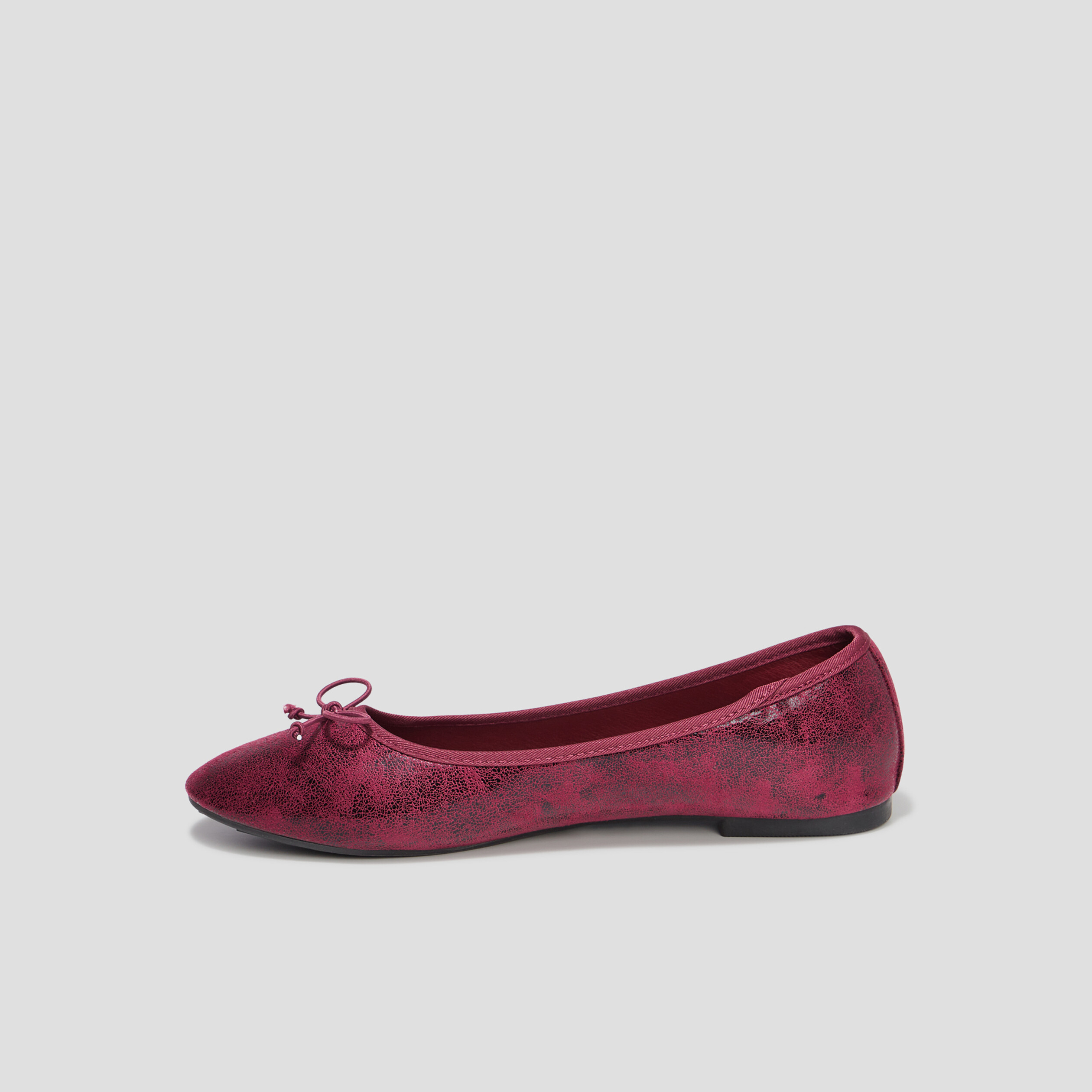 Ballerine on sale bordeaux femme