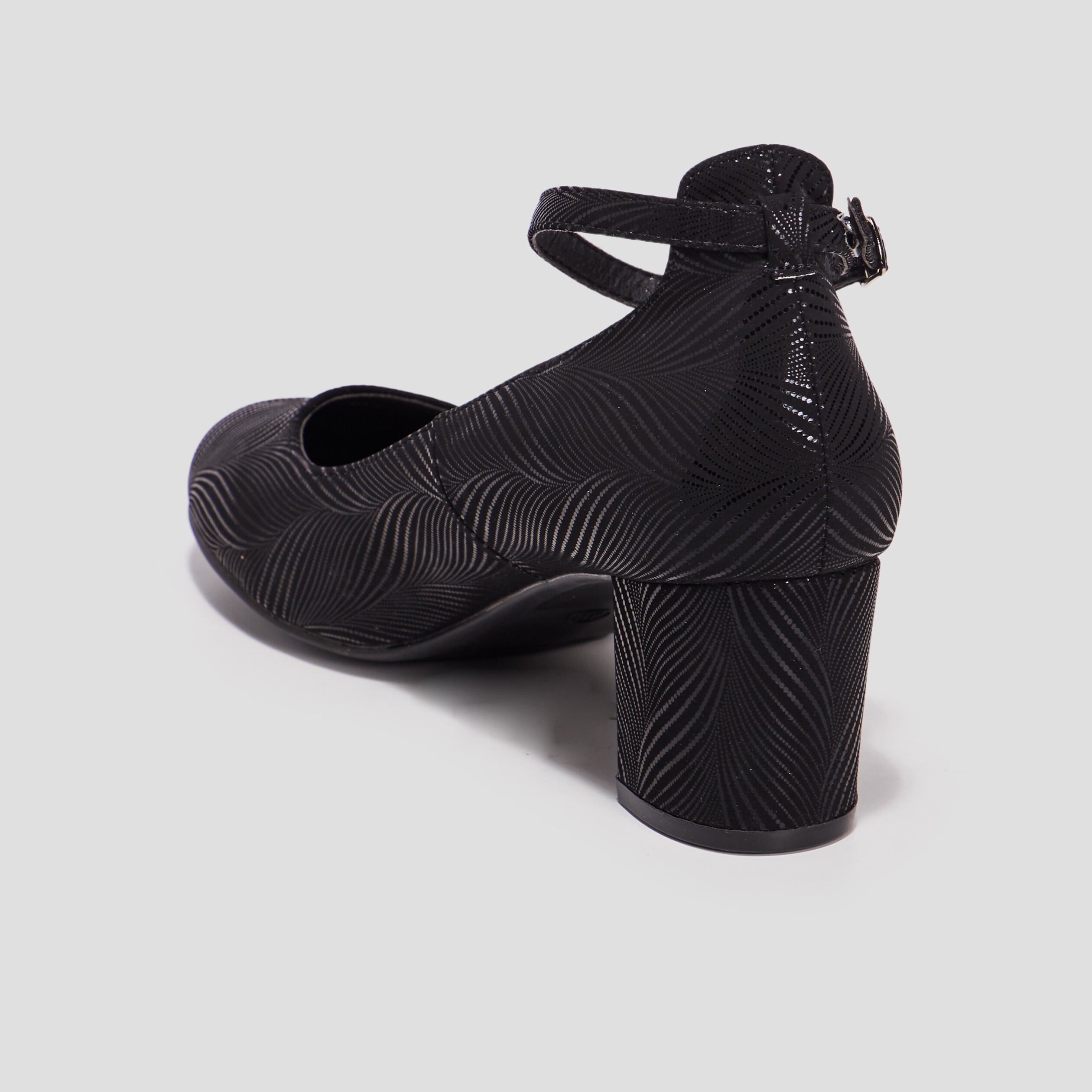 Escarpins &agrave; talons noir femme