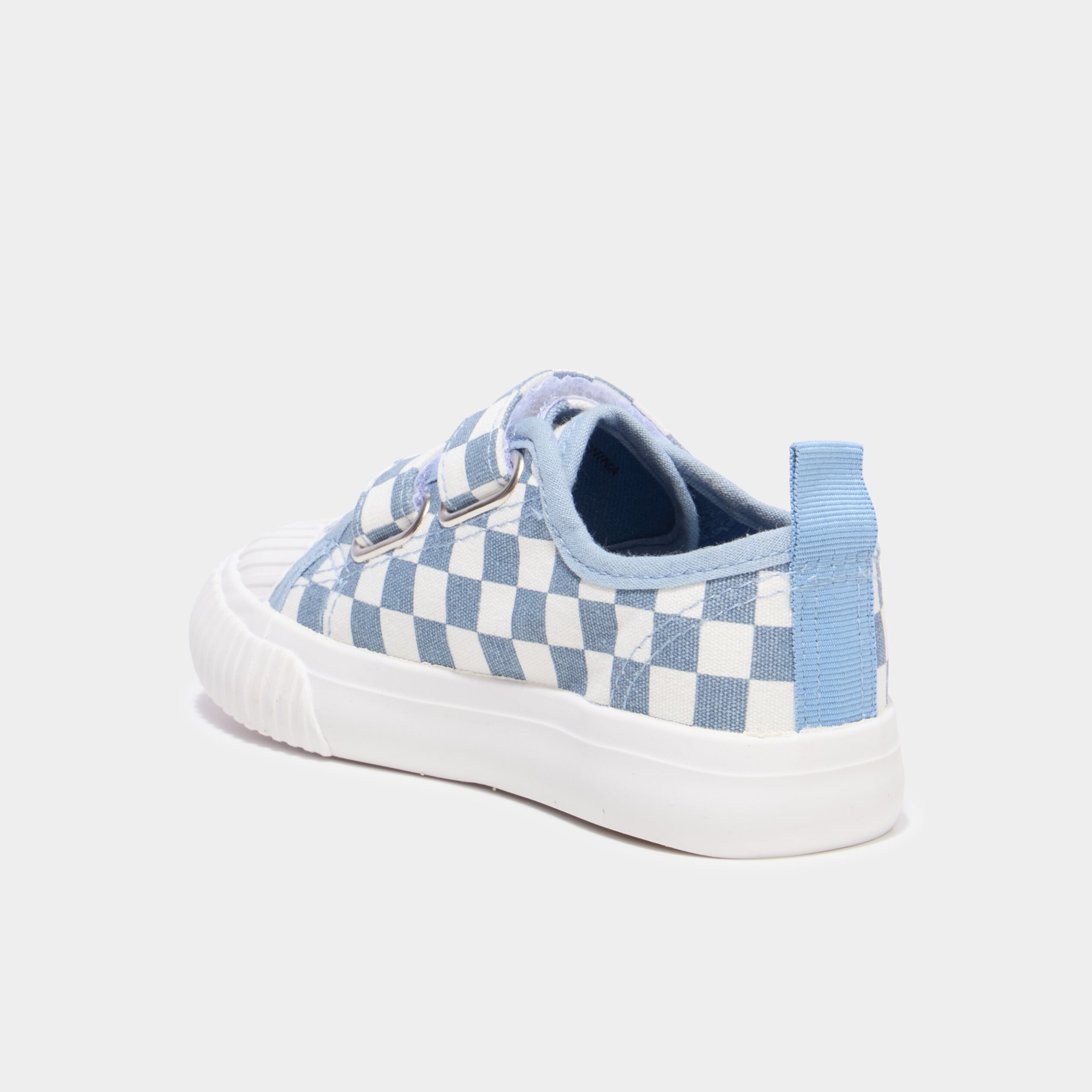 Tennis basses &agrave; scratchs bout renforc&eacute; bleu gar&ccedil;on