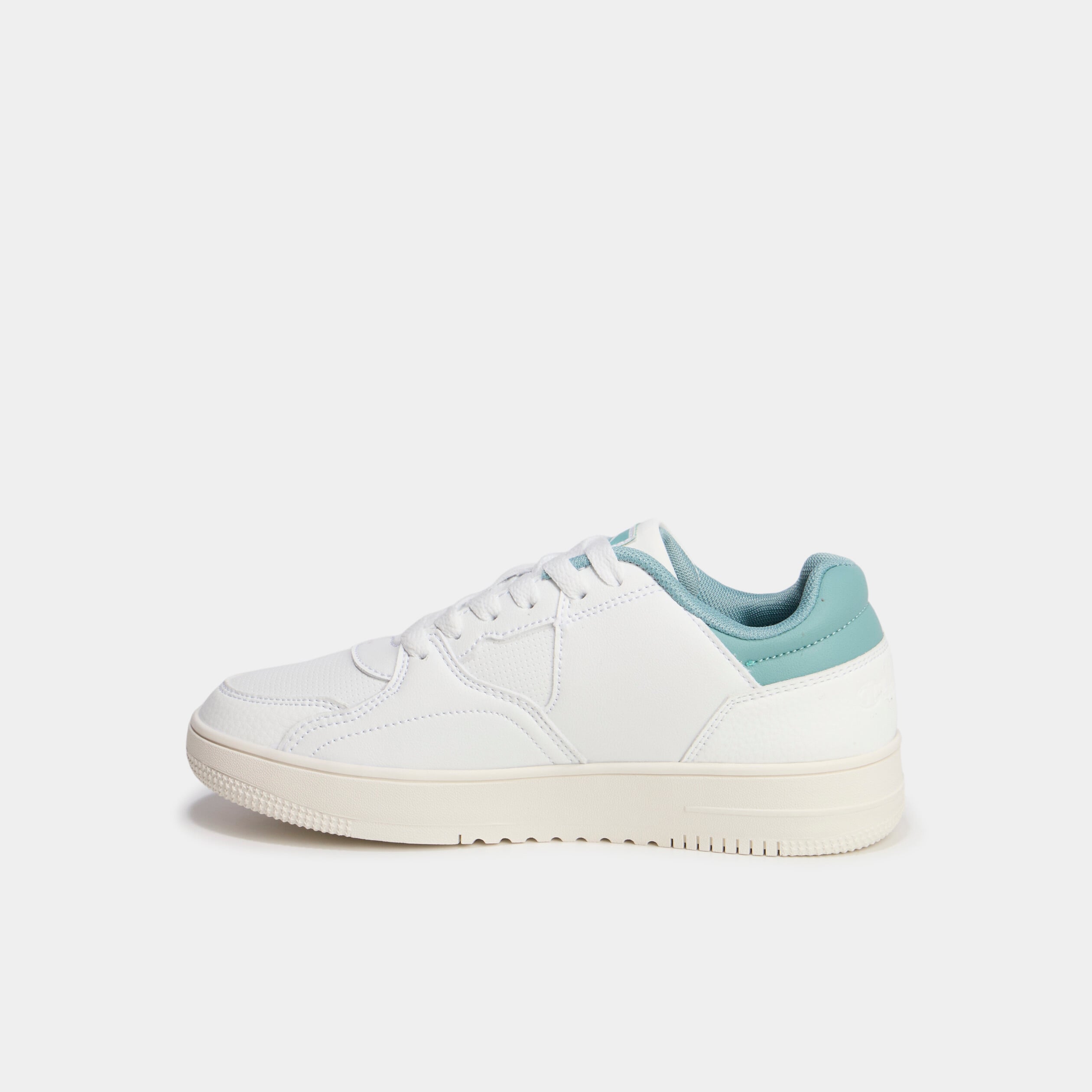 Tennis basses &agrave; lacets Champion vert femme