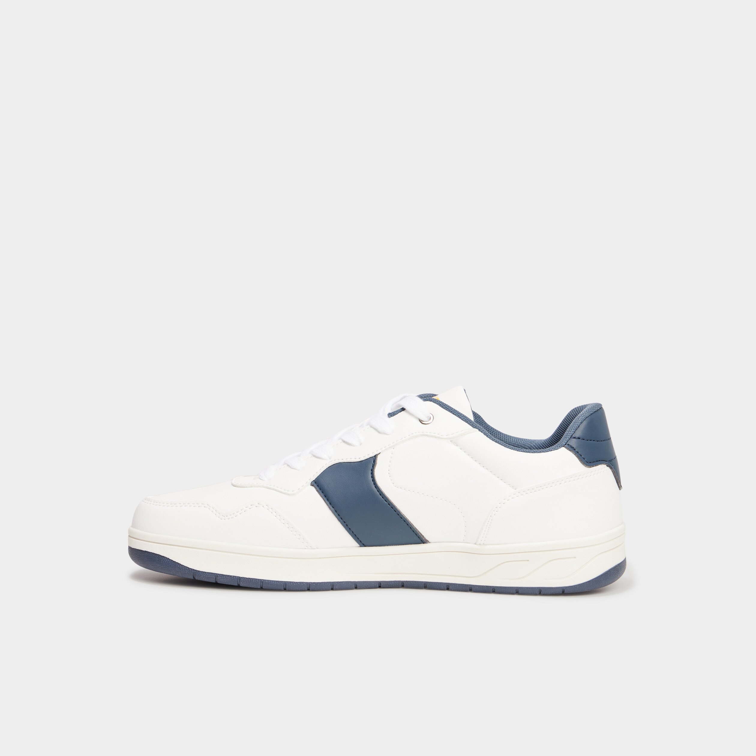 tennis basses a lacets creeks blanc homme Tennis basses à lacets Creeks blanc homme