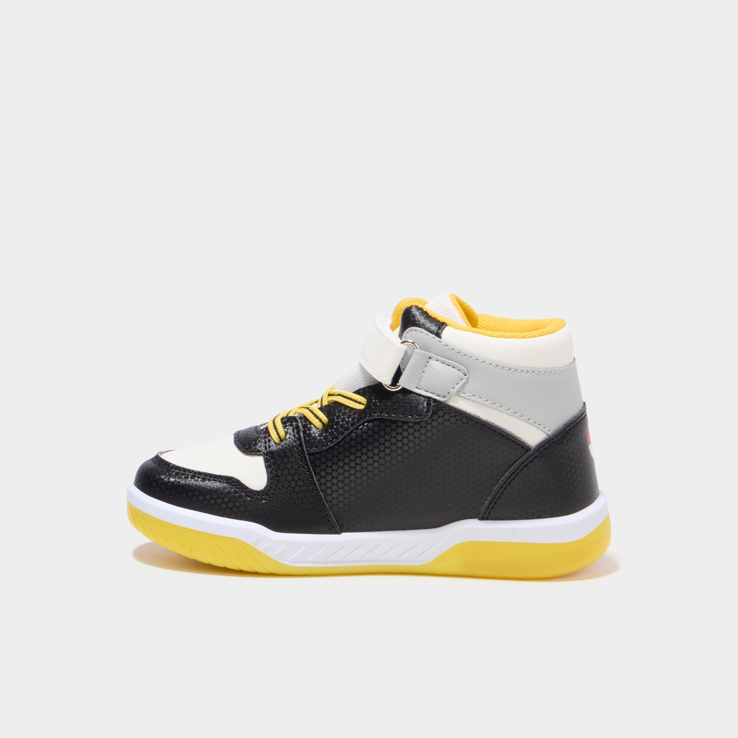 Baskets montantes lumineuses Pikachu noir gar&ccedil;on
