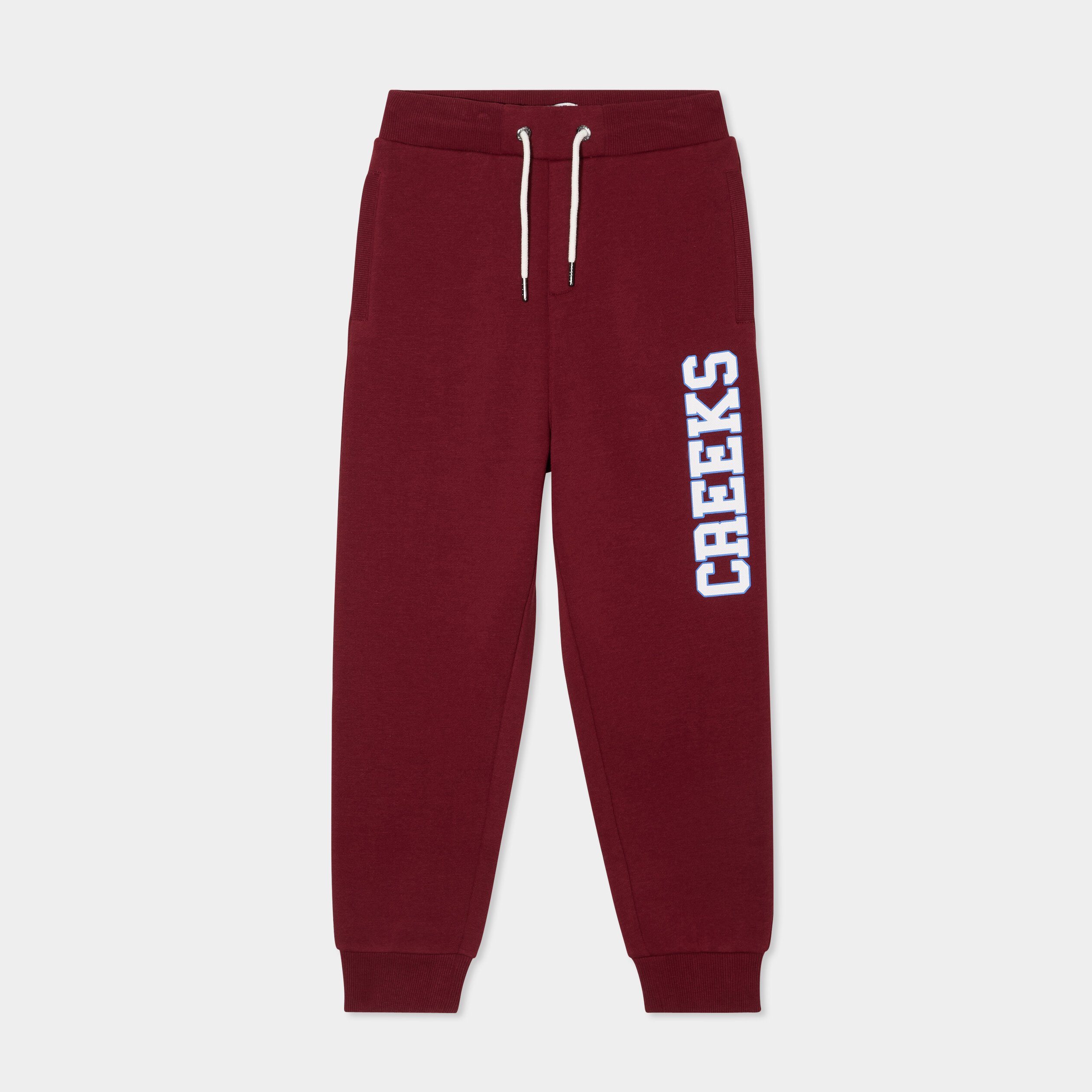 pantalon de jogging regular bordeaux garcon Pantalon de jogging regular bordeaux garçon