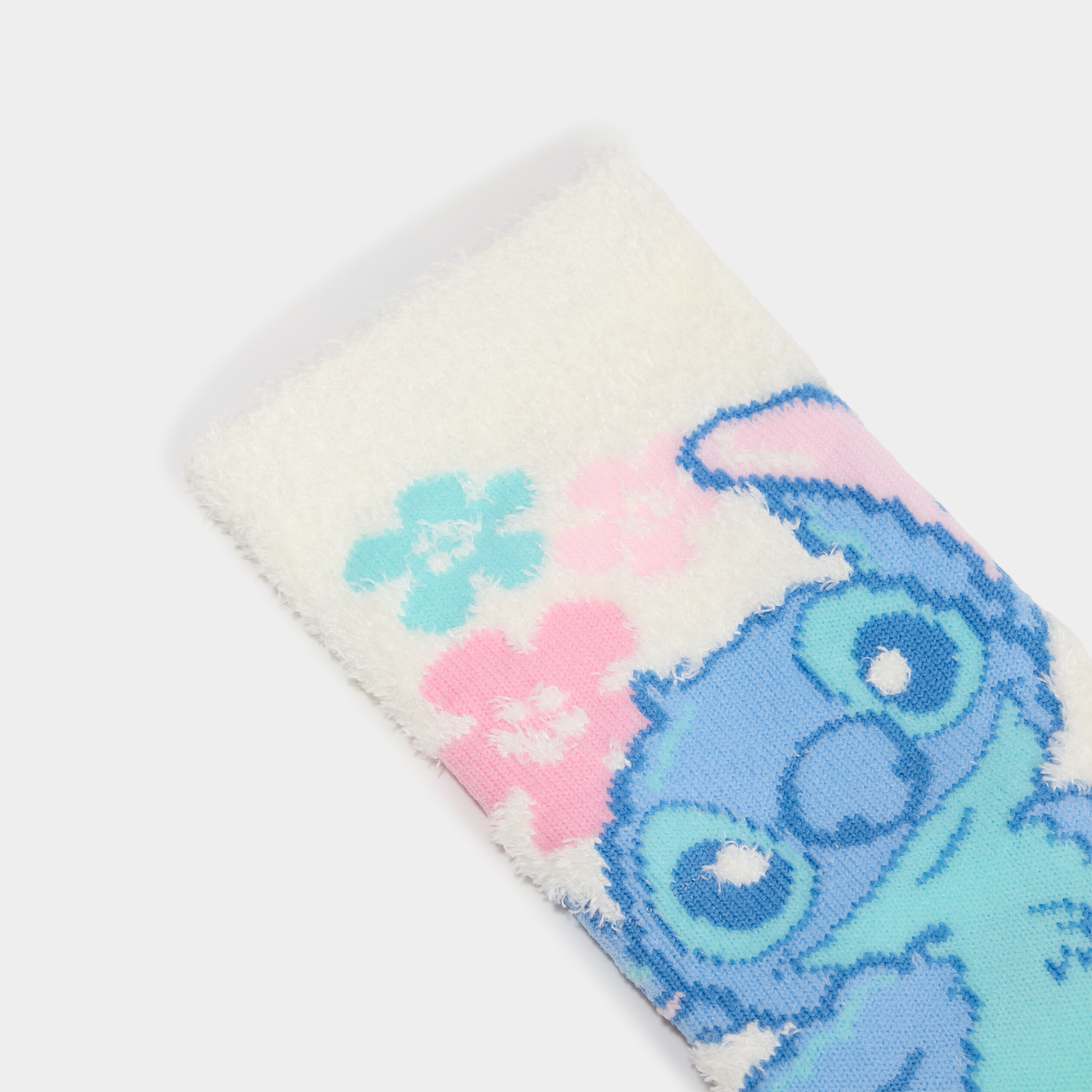 Lot 2 chaussettes d'int&eacute;rieur Stitch multicolore fille