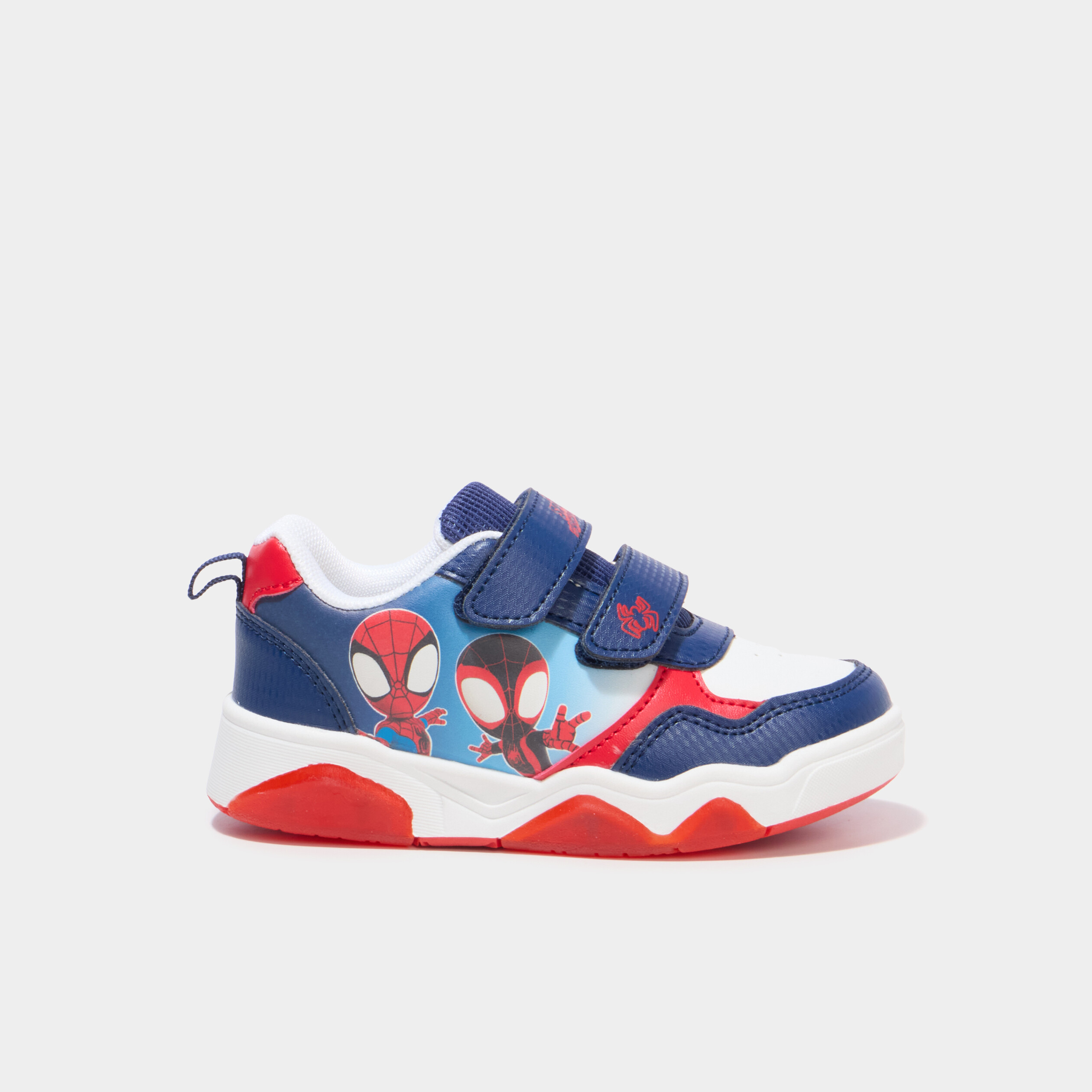 Baskets running lumineuses Spider-Man bleu gar&ccedil;on