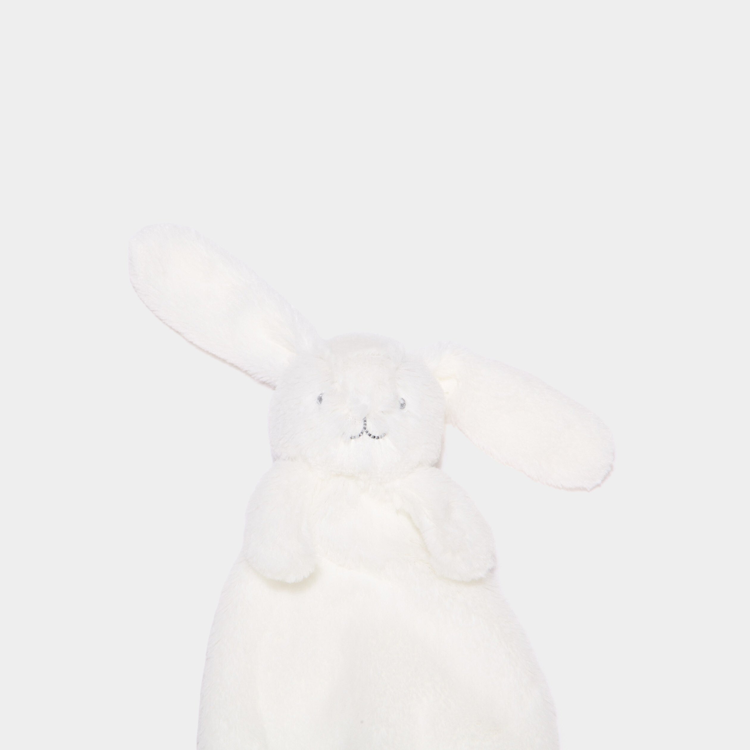 doudou lapin fausse fourrure blanc bebe Doudou lapin fausse fourrure blanc bébé