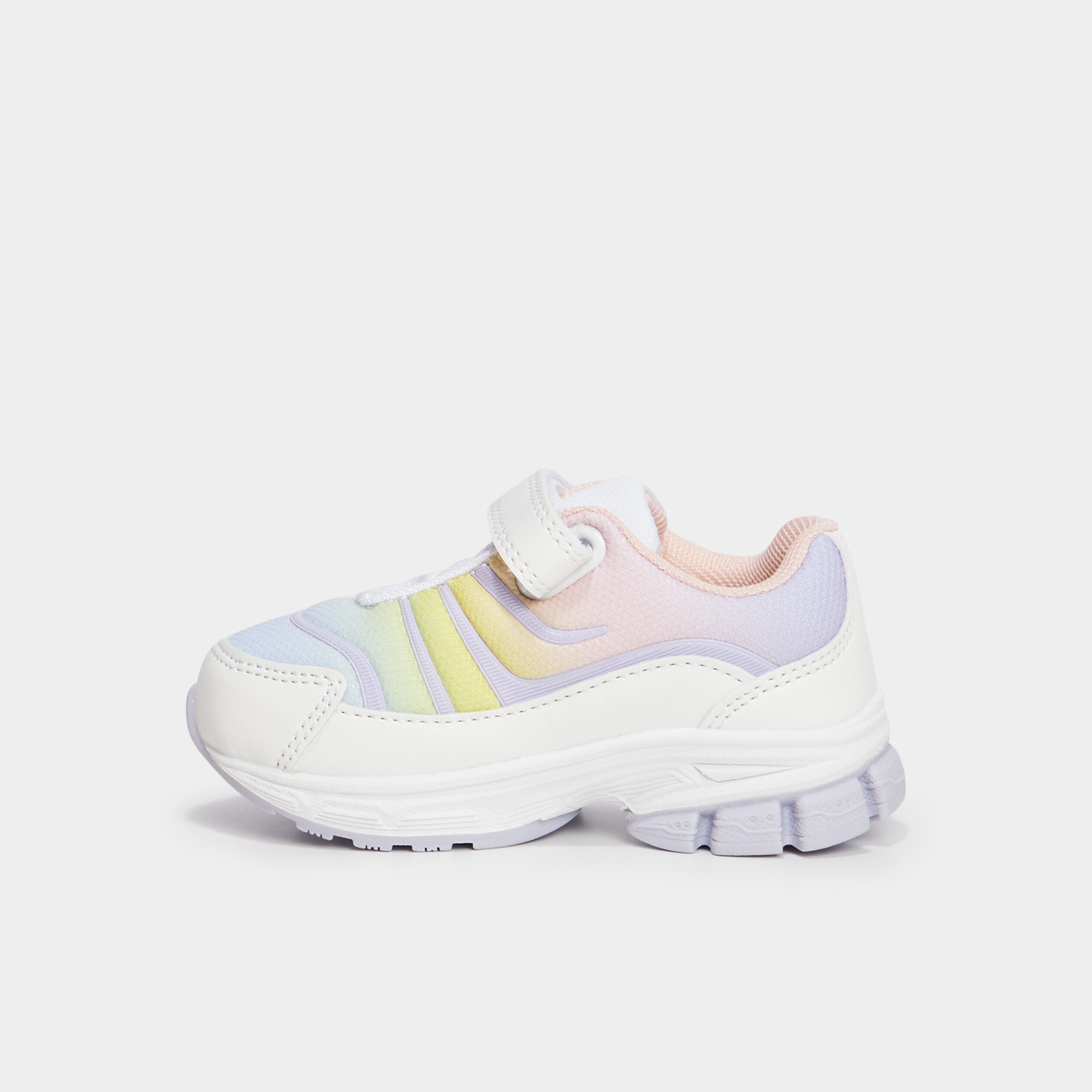 Baskets running &agrave; scratchs Liberto multicolore b&eacute;b&eacute; fille