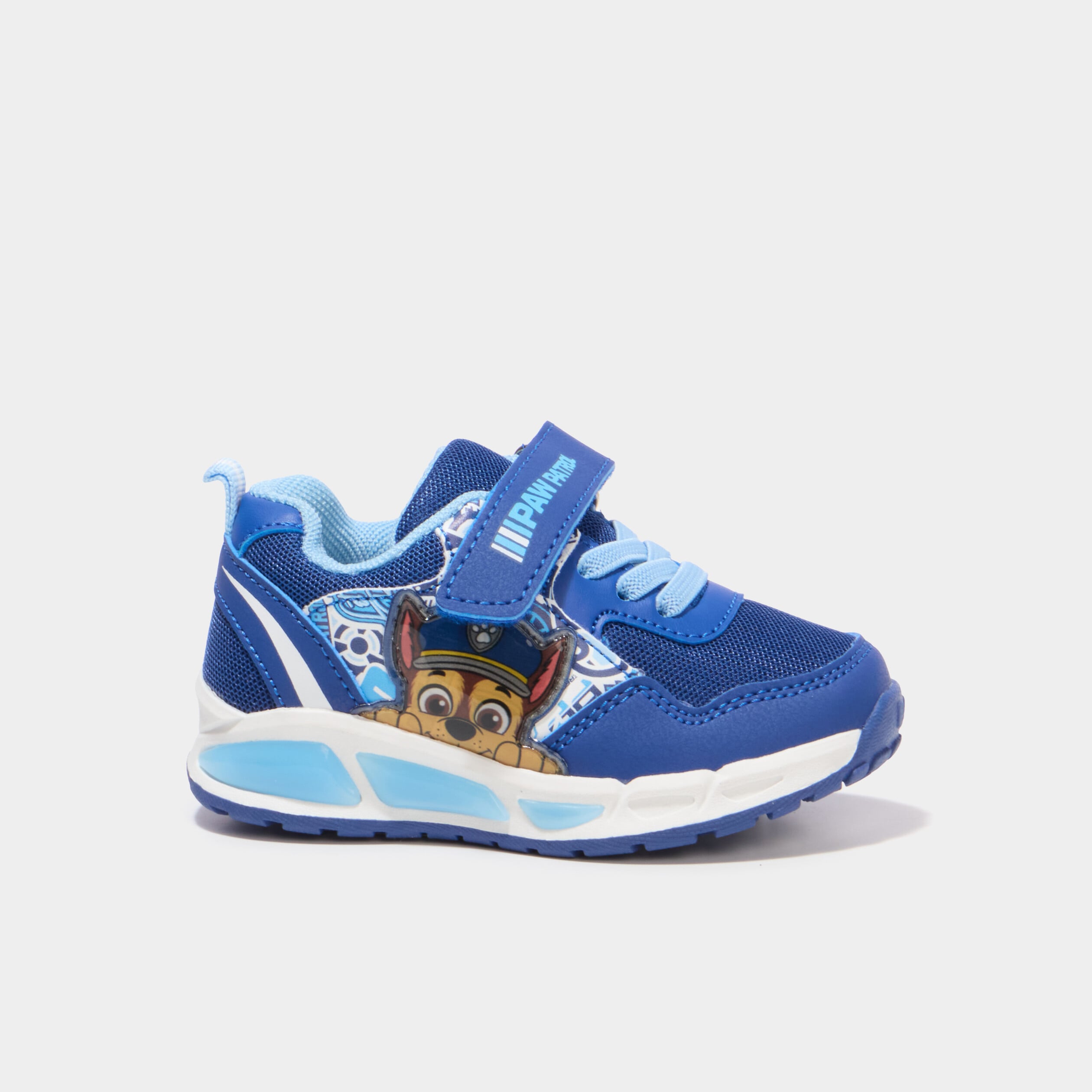 Baskets running lumineuses Paw Patrol bleu b&eacute;b&eacute; gar&ccedil;on