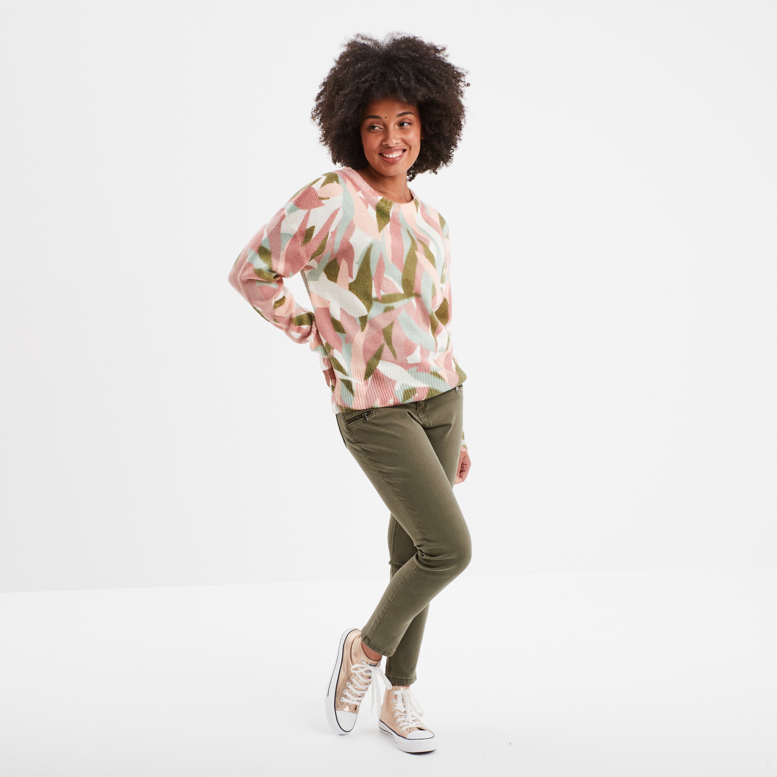 Pull multicolore femme online