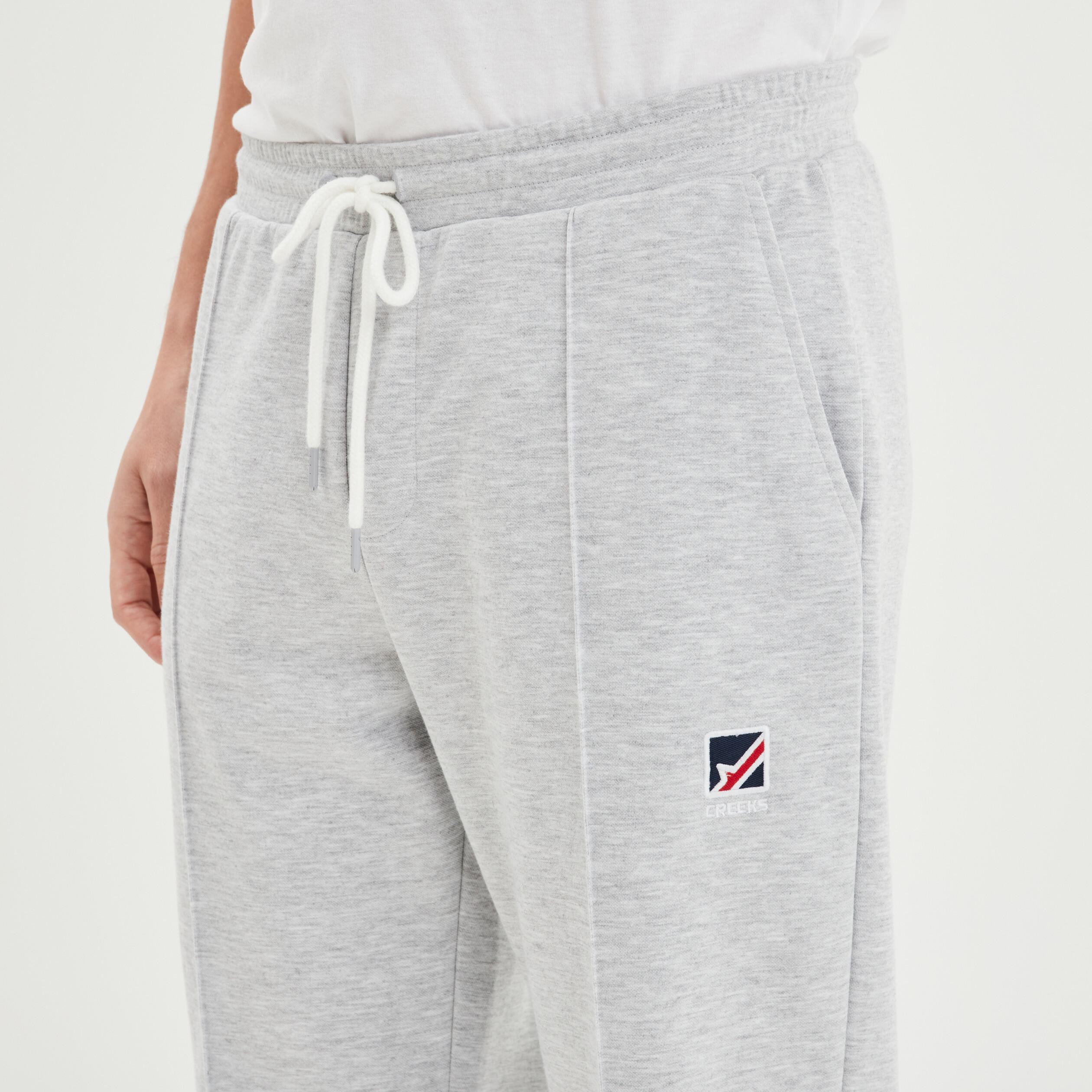 Pantalon de jogging droit Creeks gris homme